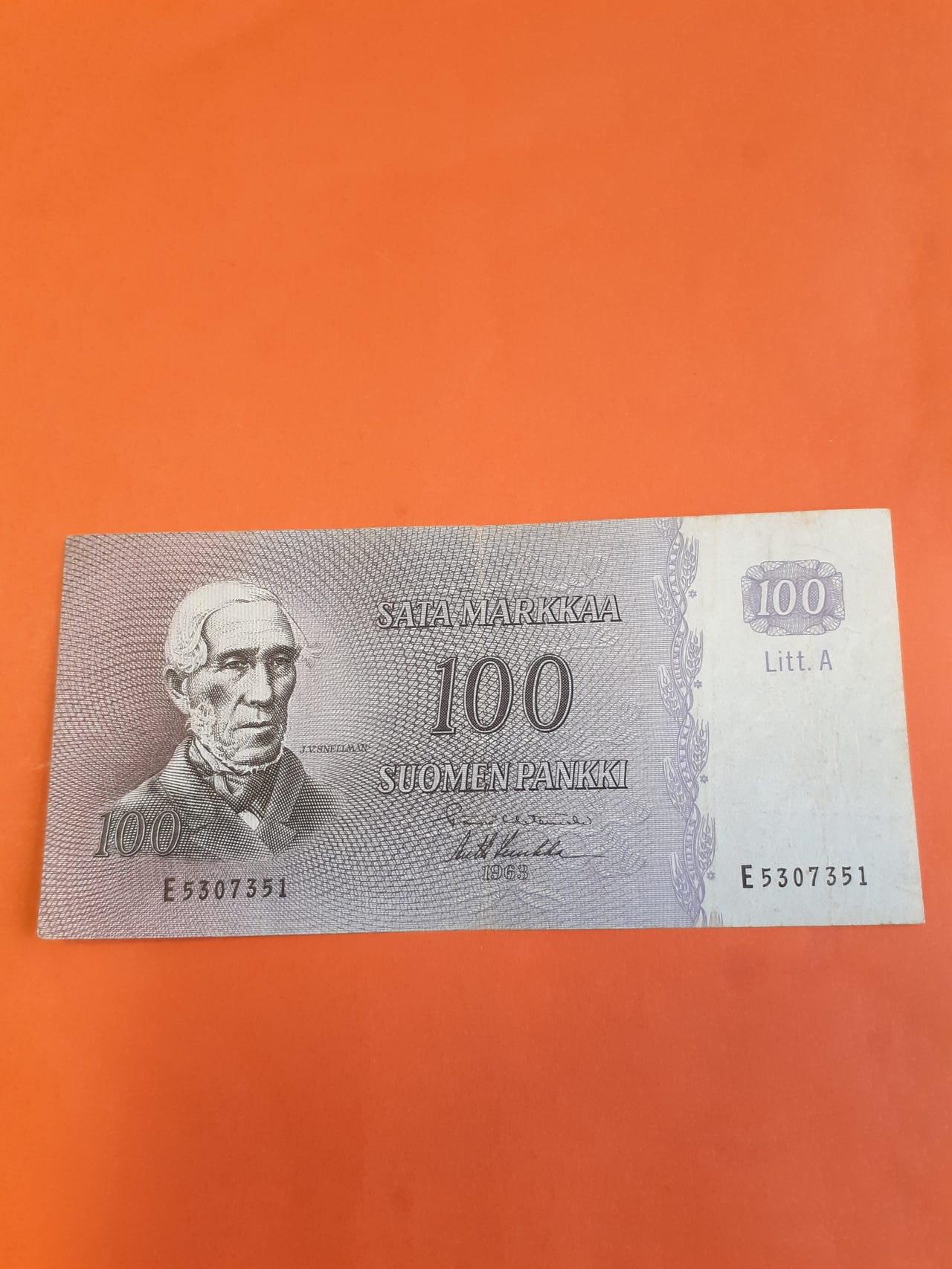 100 mk seteli 1963