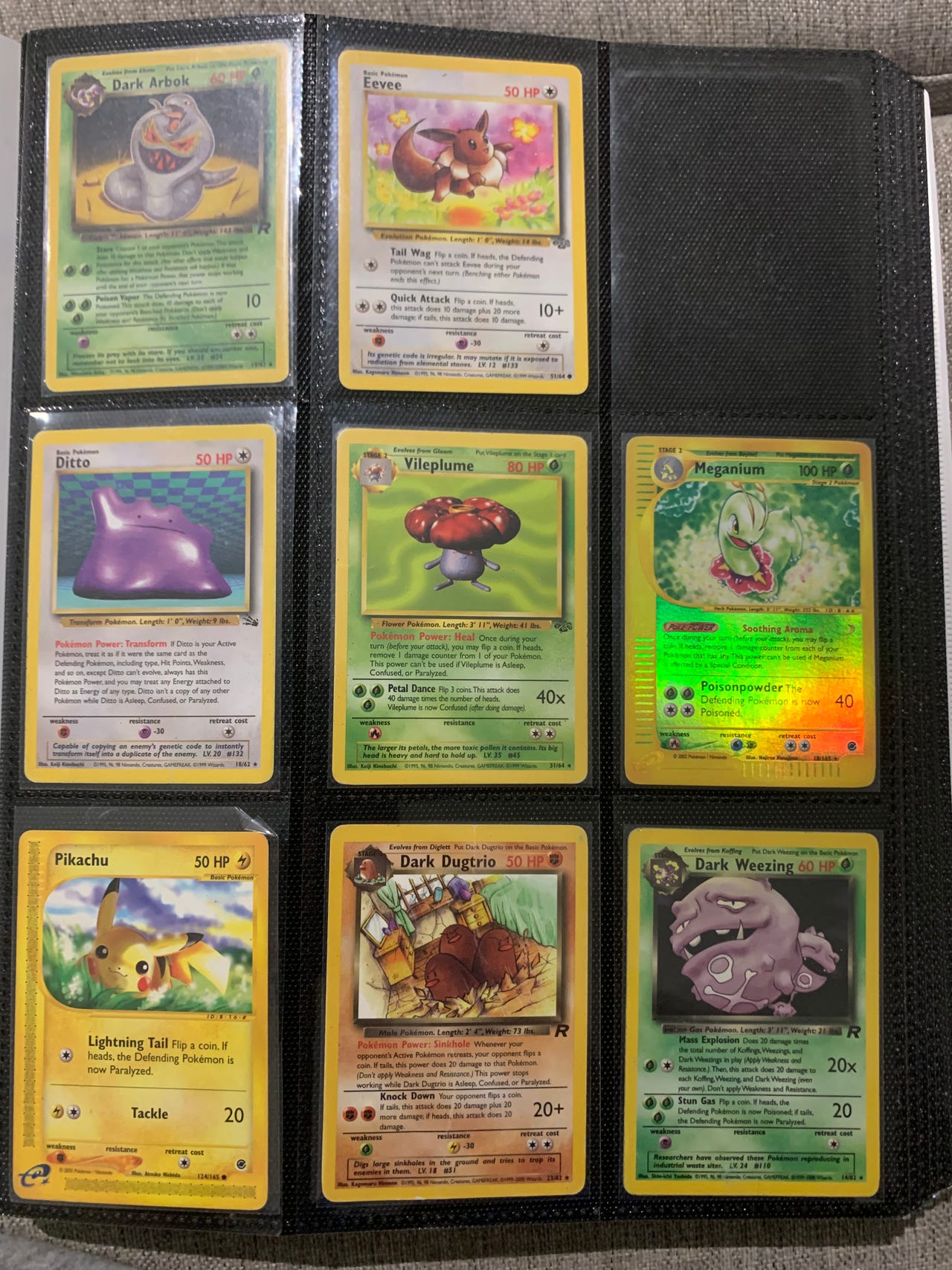 Pokemon kortteja