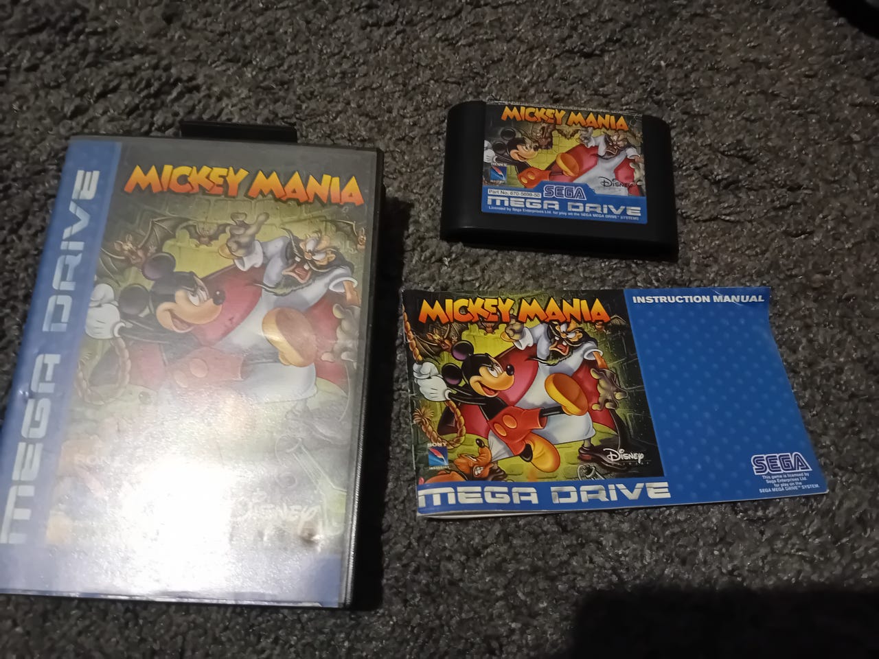 Mickey Mania megadrive cib