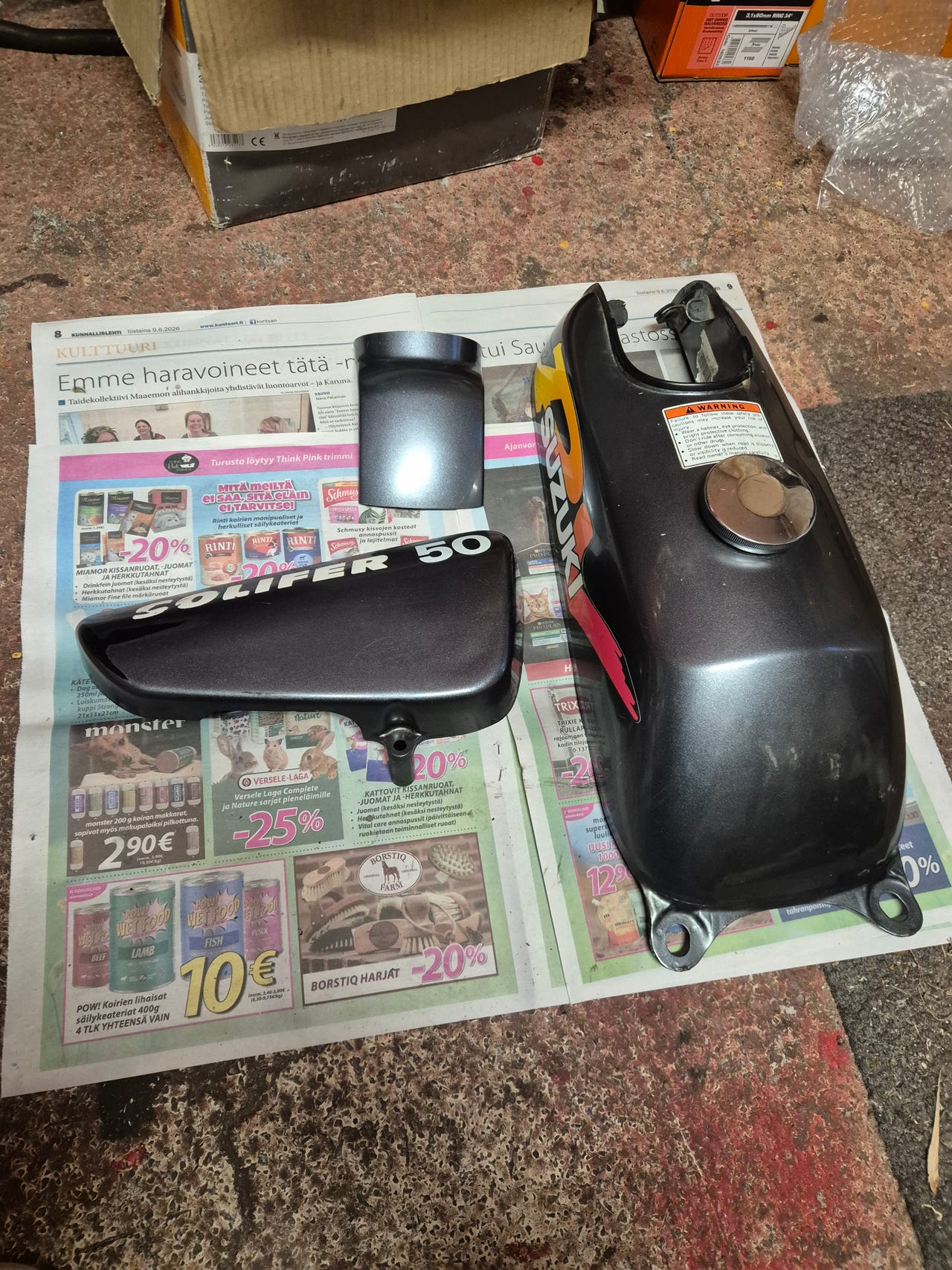 Suzuki Pv 1992-93 osat