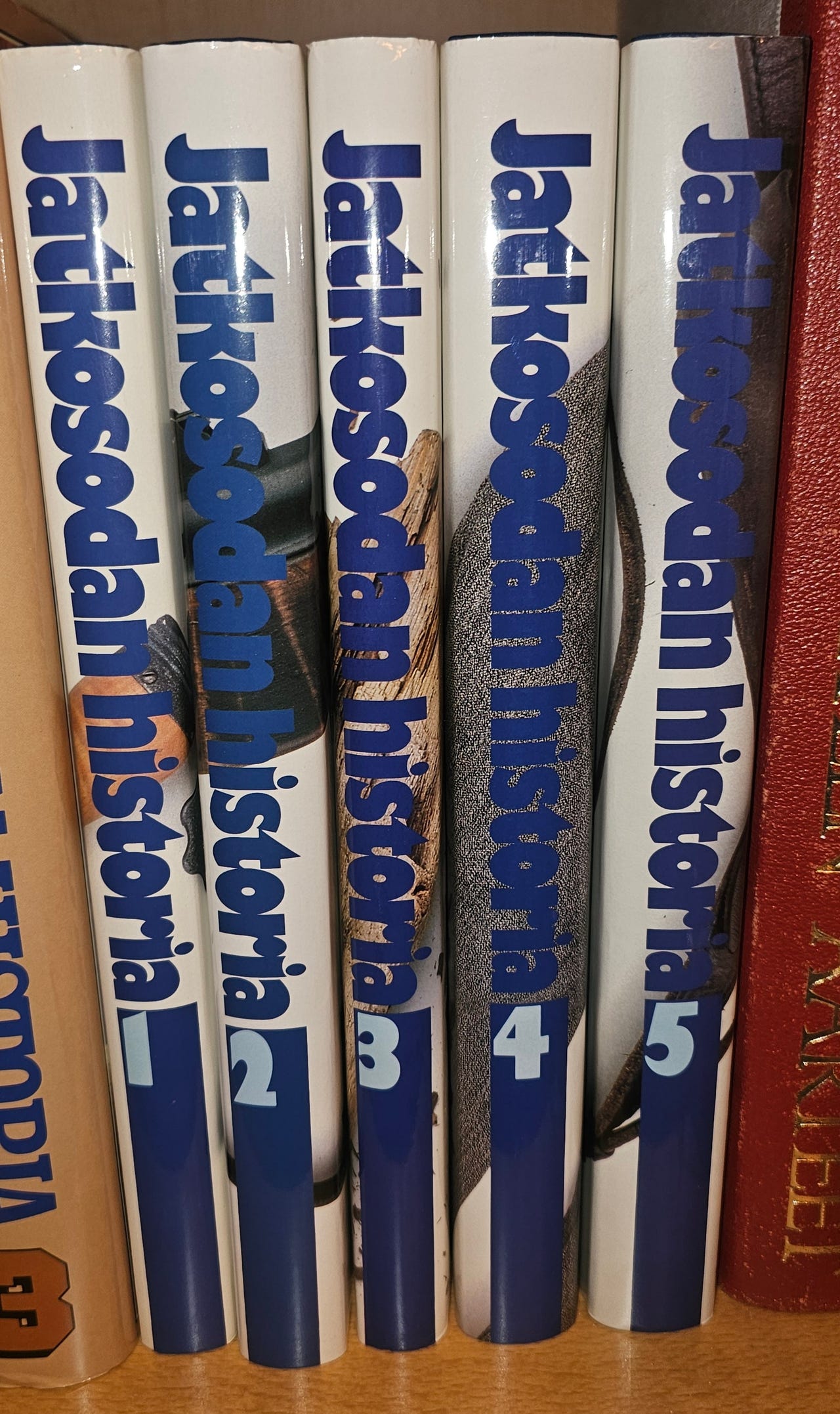 jatkosodan historia kirjasarja osat 1–5