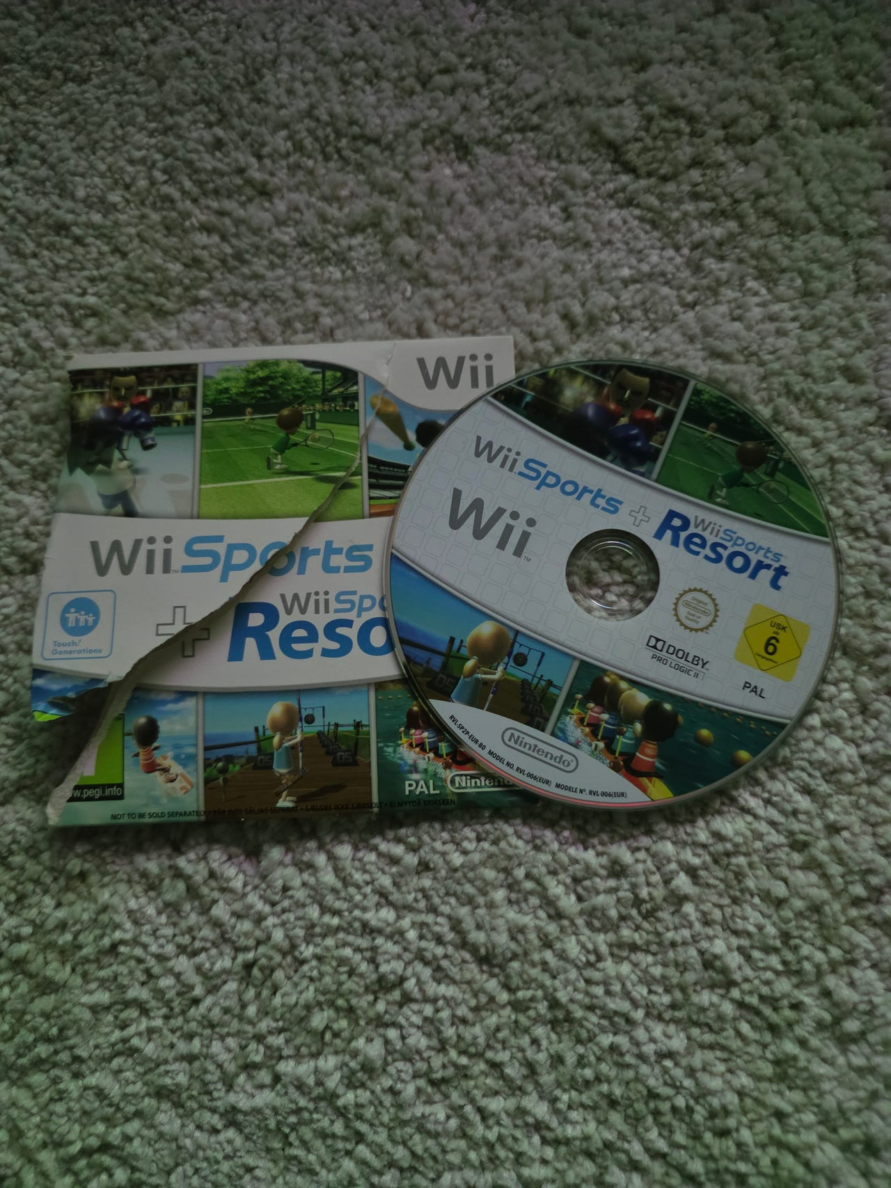 Nintendo Wii Sports + Wii Sports Resort