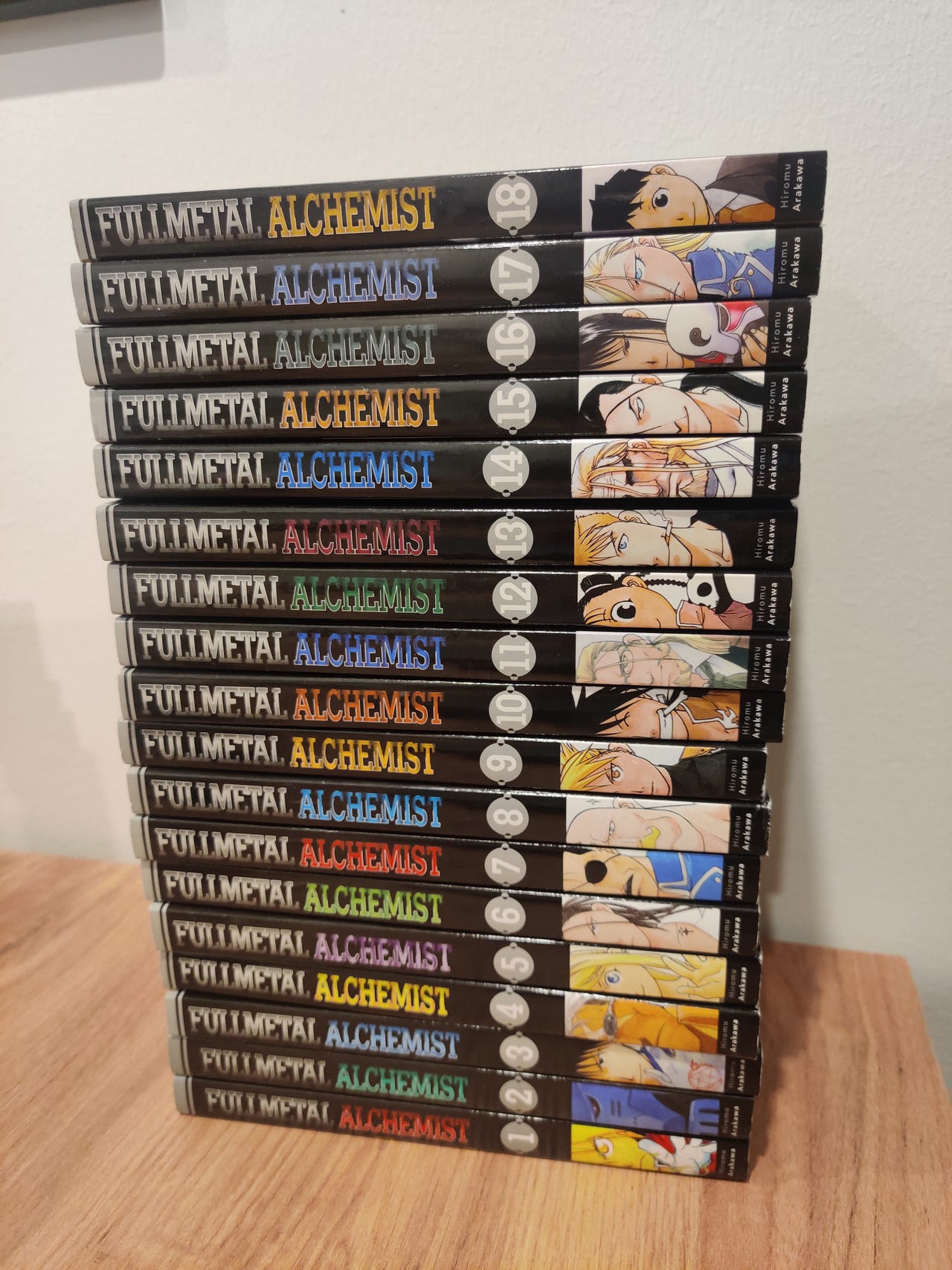 FMA manga osat 1-18