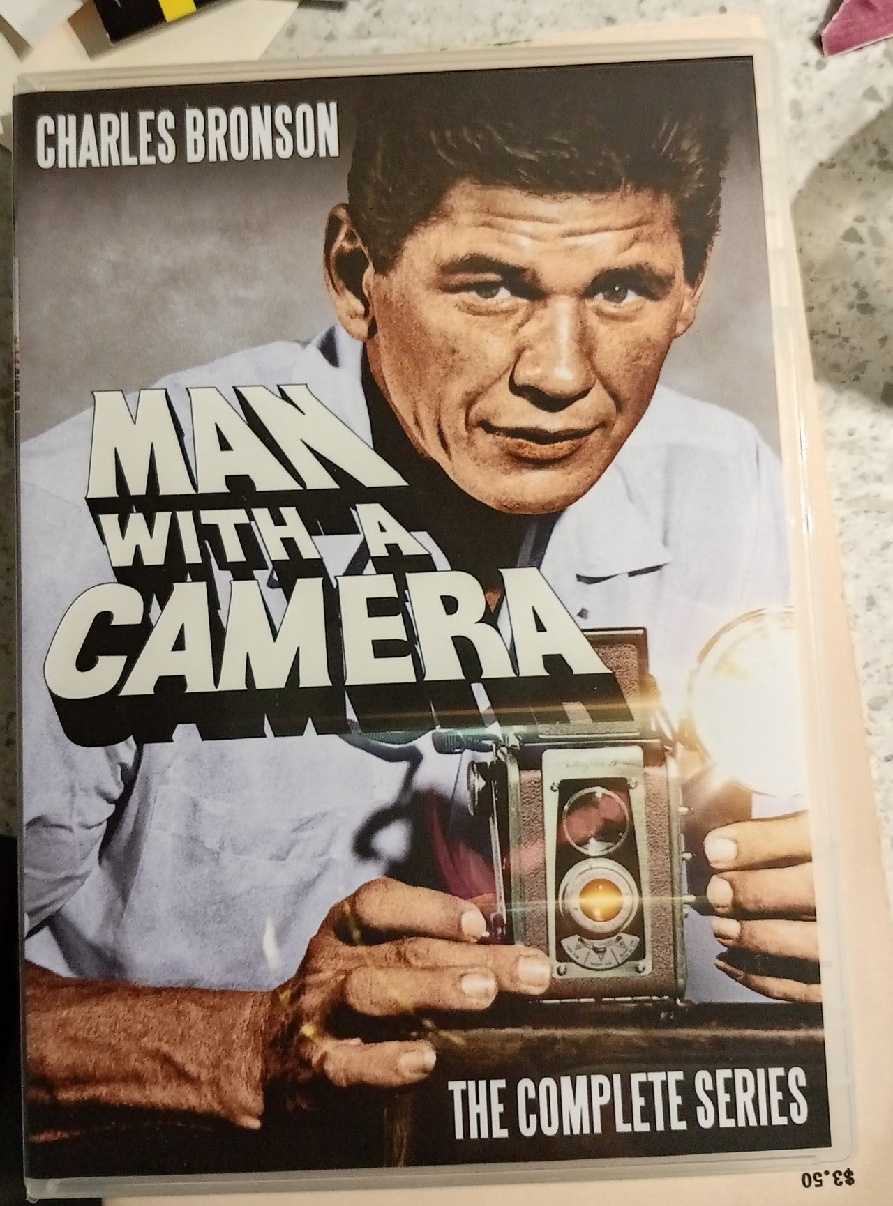 Charles Bronson Man With A Camera koko sarja DVD import