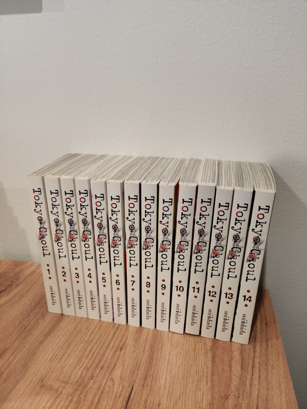 Tokyo ghoul 1-14 manga