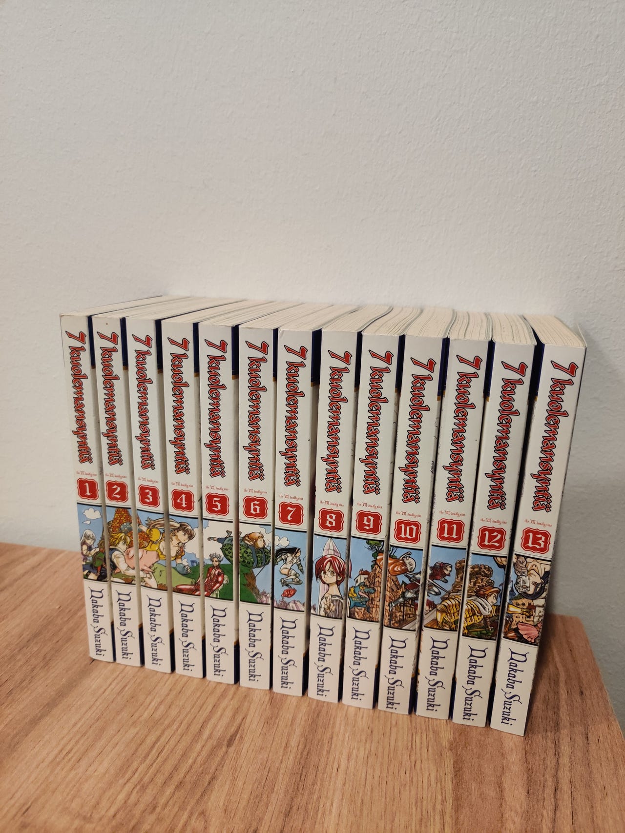 7 kuolemansyntiä manga