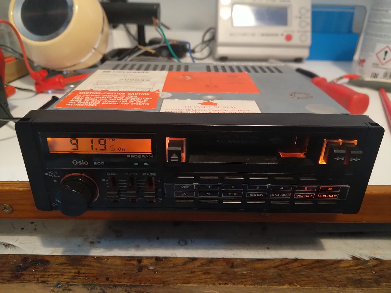 Helkama Osio autoradio 80-luku