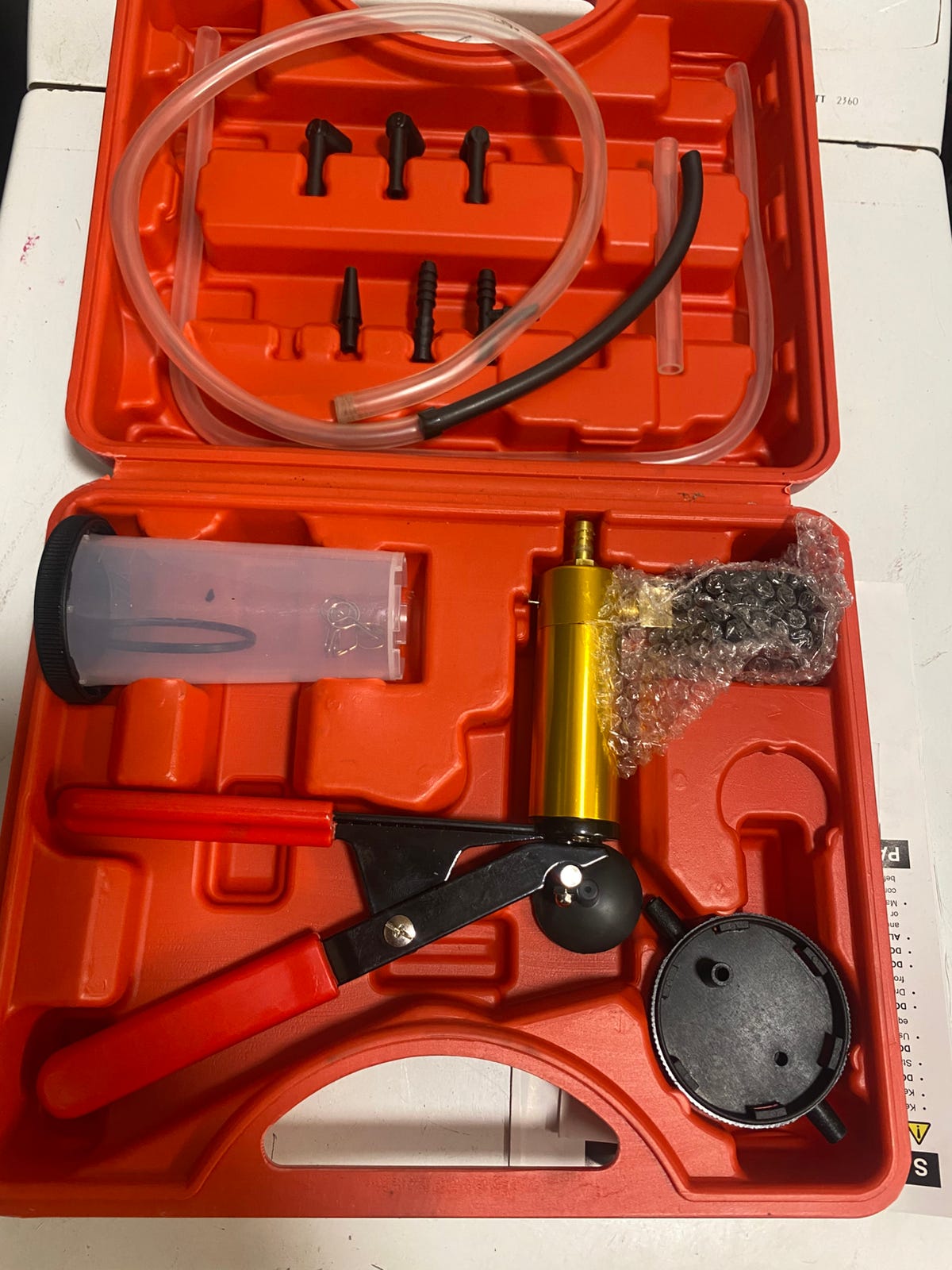 Alipainepumppu testaukseen