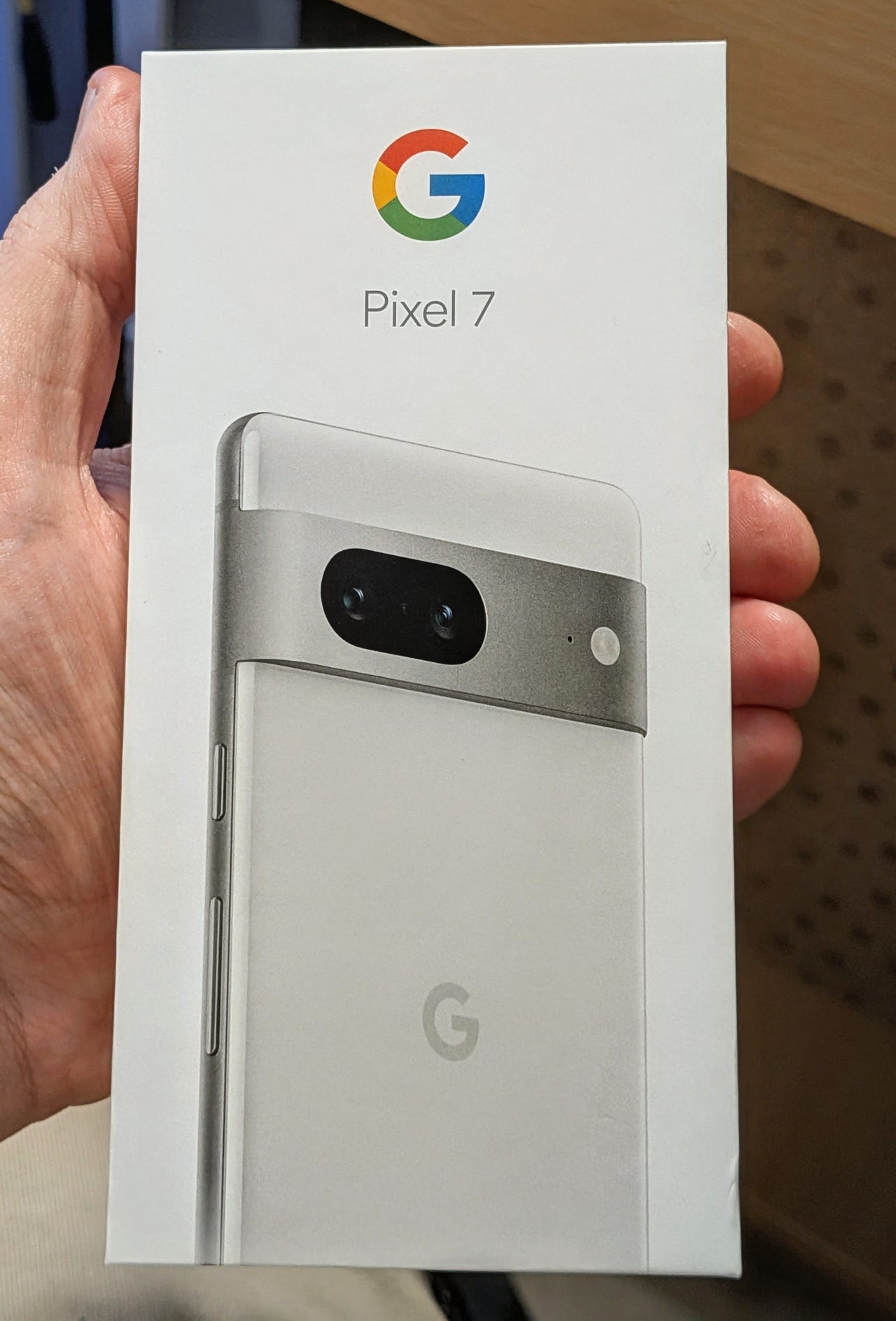 Google Pixel 7-älypuhelin, 128 GB, valkoinen