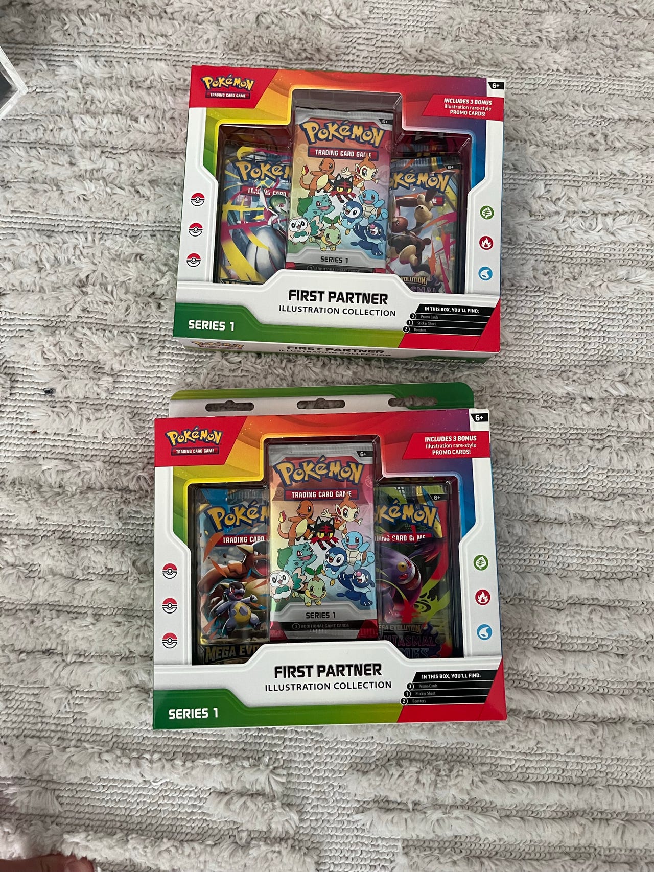 Pokemon First Partner Illustration Collection Series 1 korttipake