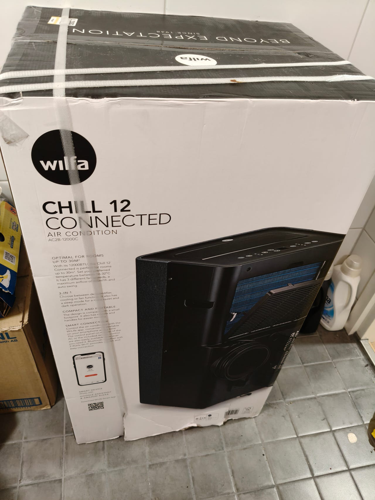 Wilfa Chill 12 Connected siirrettävä ilmastointilaite