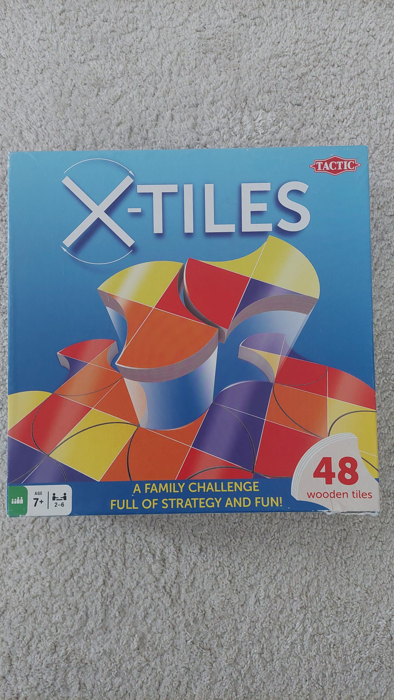 X -tiles peli