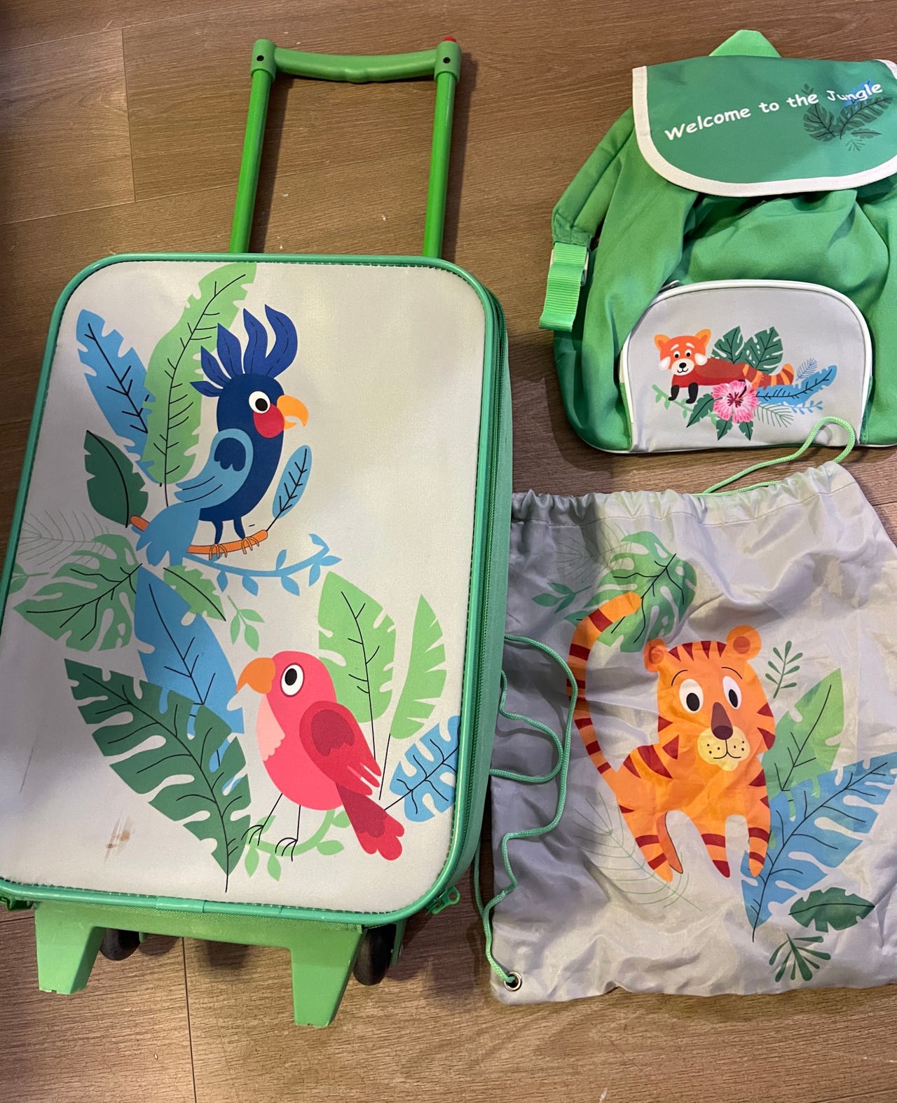 Travel bag set for kids
