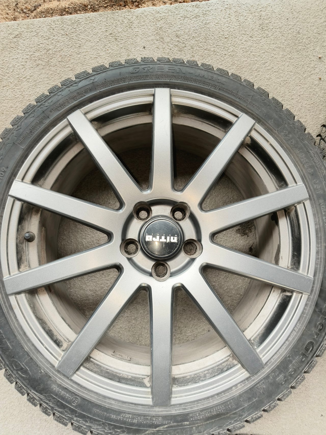 Nitro wheels vanteet 18 ja talvirenkaat