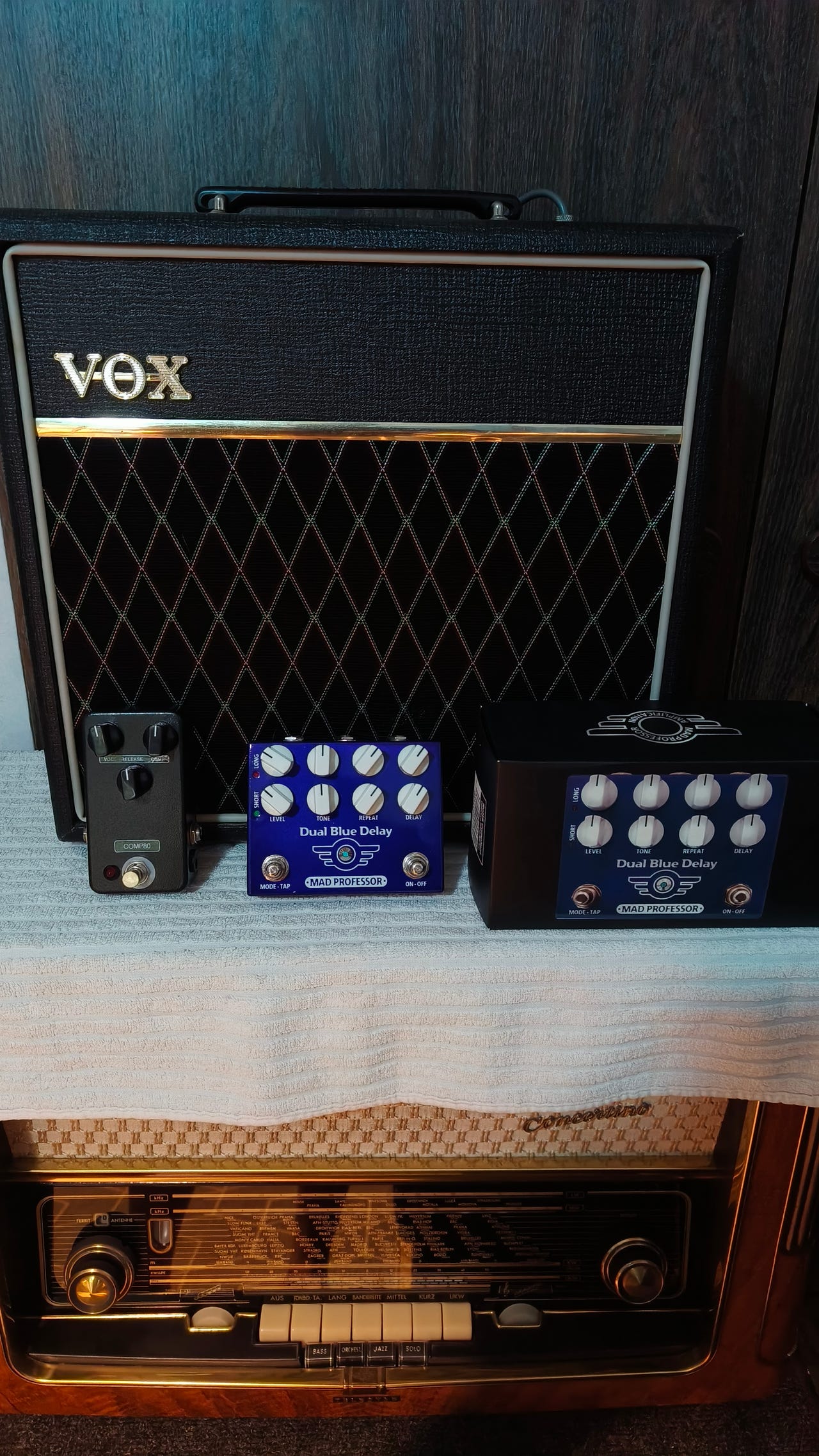 MP Dual Blue Delay & Comp80