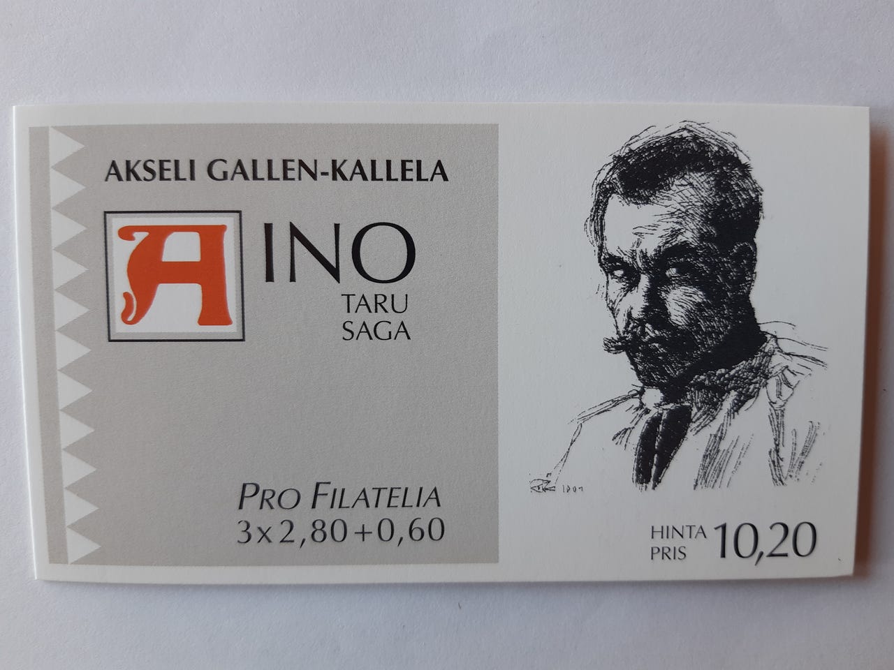 Akseli Gallen-Kallela 1997 postimerkkivihko
