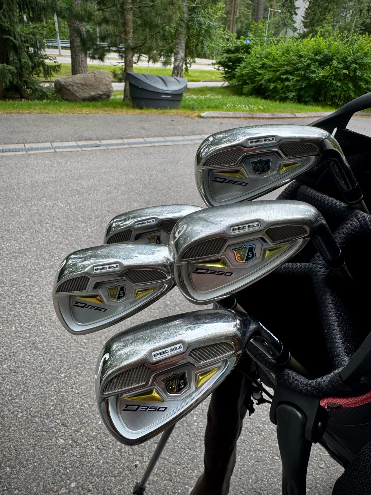 Naisten Wilson D350 rautamailat 7-SW