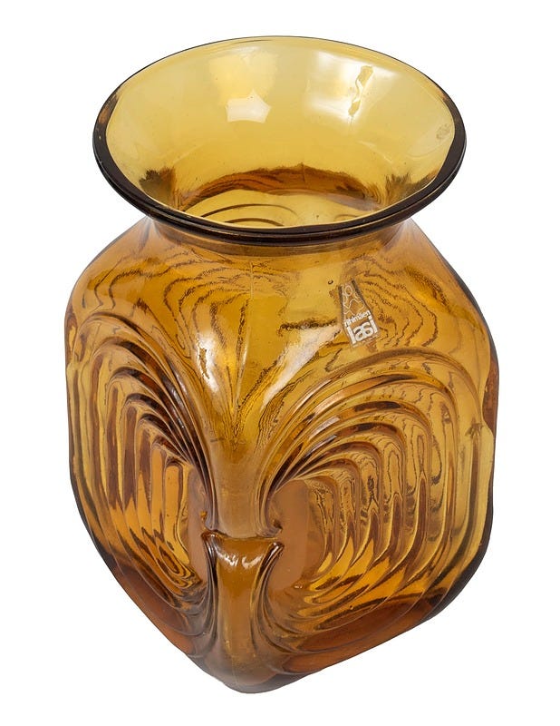 RIIHIMÄEN LASI Amuletti maljakko