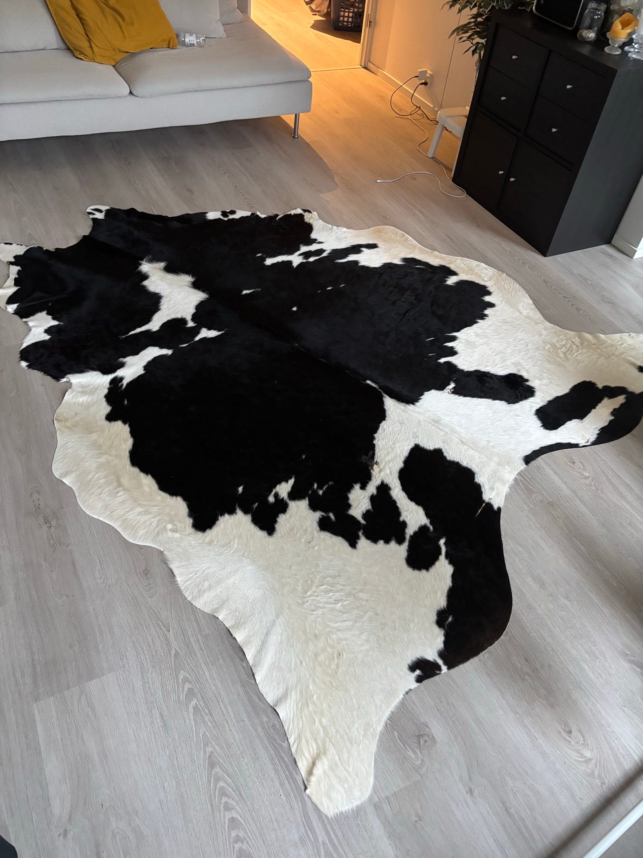 IKEA lehmäntaljamatto