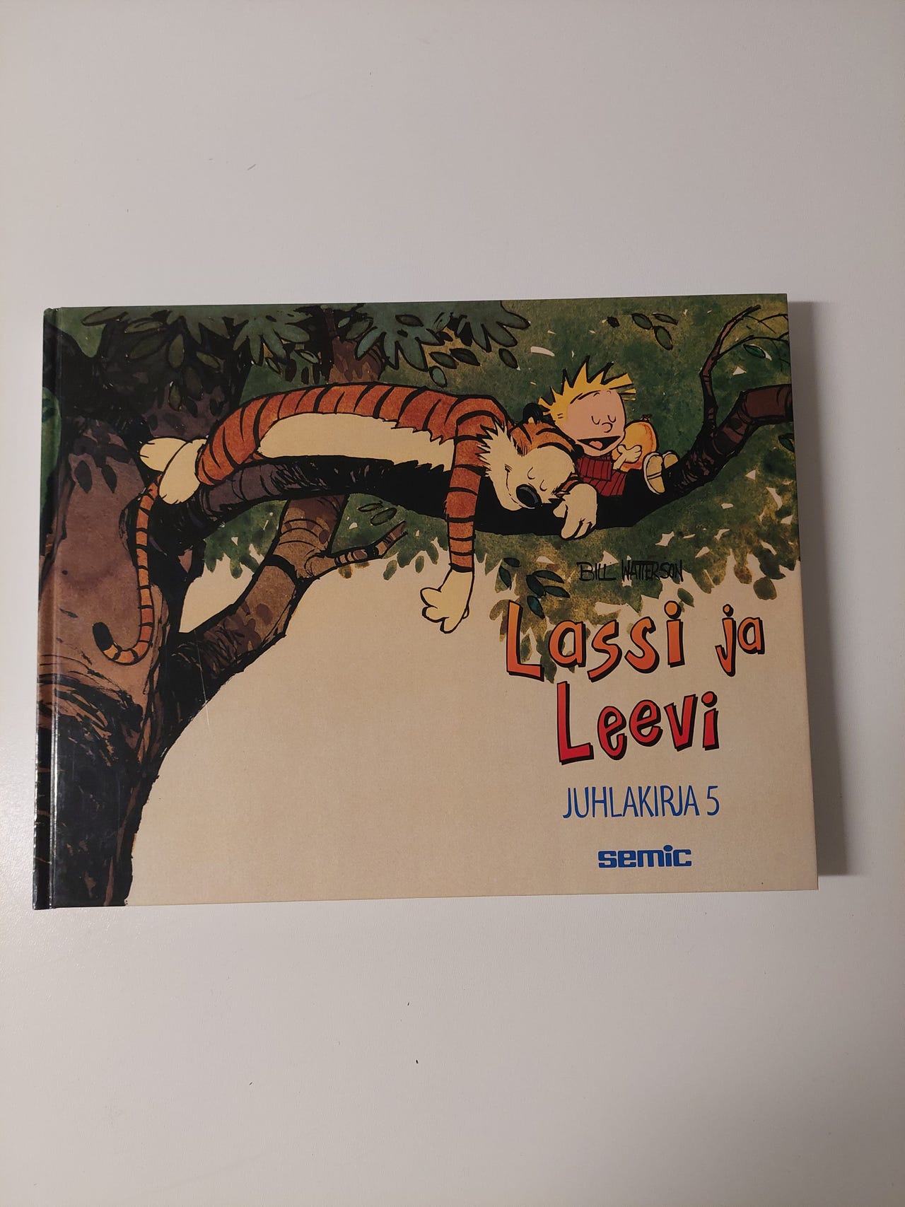 Lassi ja Leevi juhlakirja 5 sarjakuva-albumi