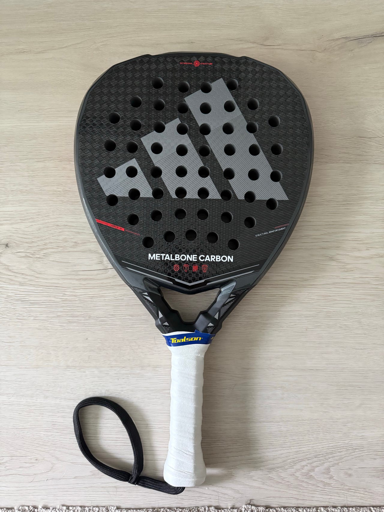 Adidas Metalbone Carbon padelmaila
