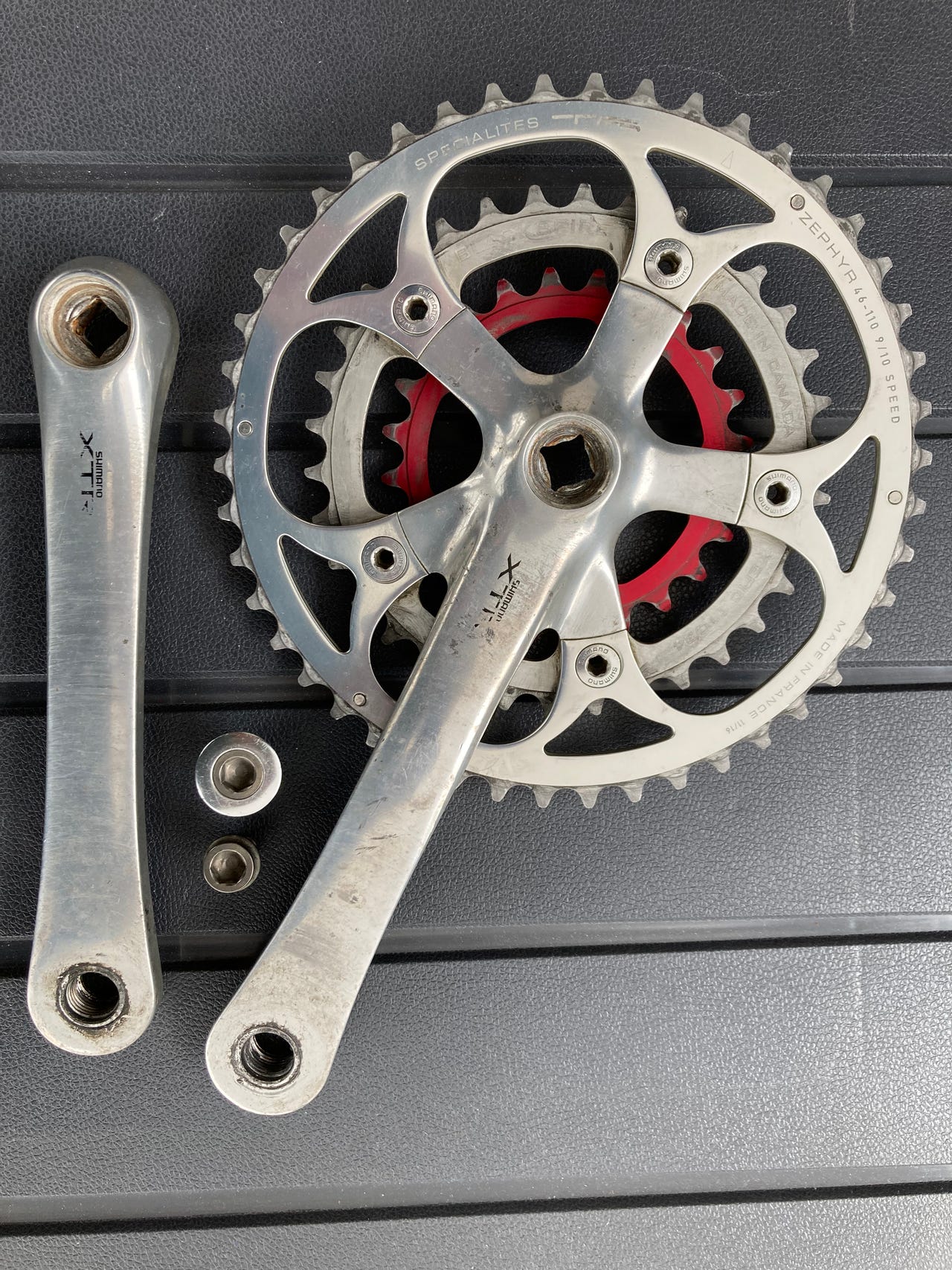 Shimano XTR FC-M900-ti kampisarja 175 mm