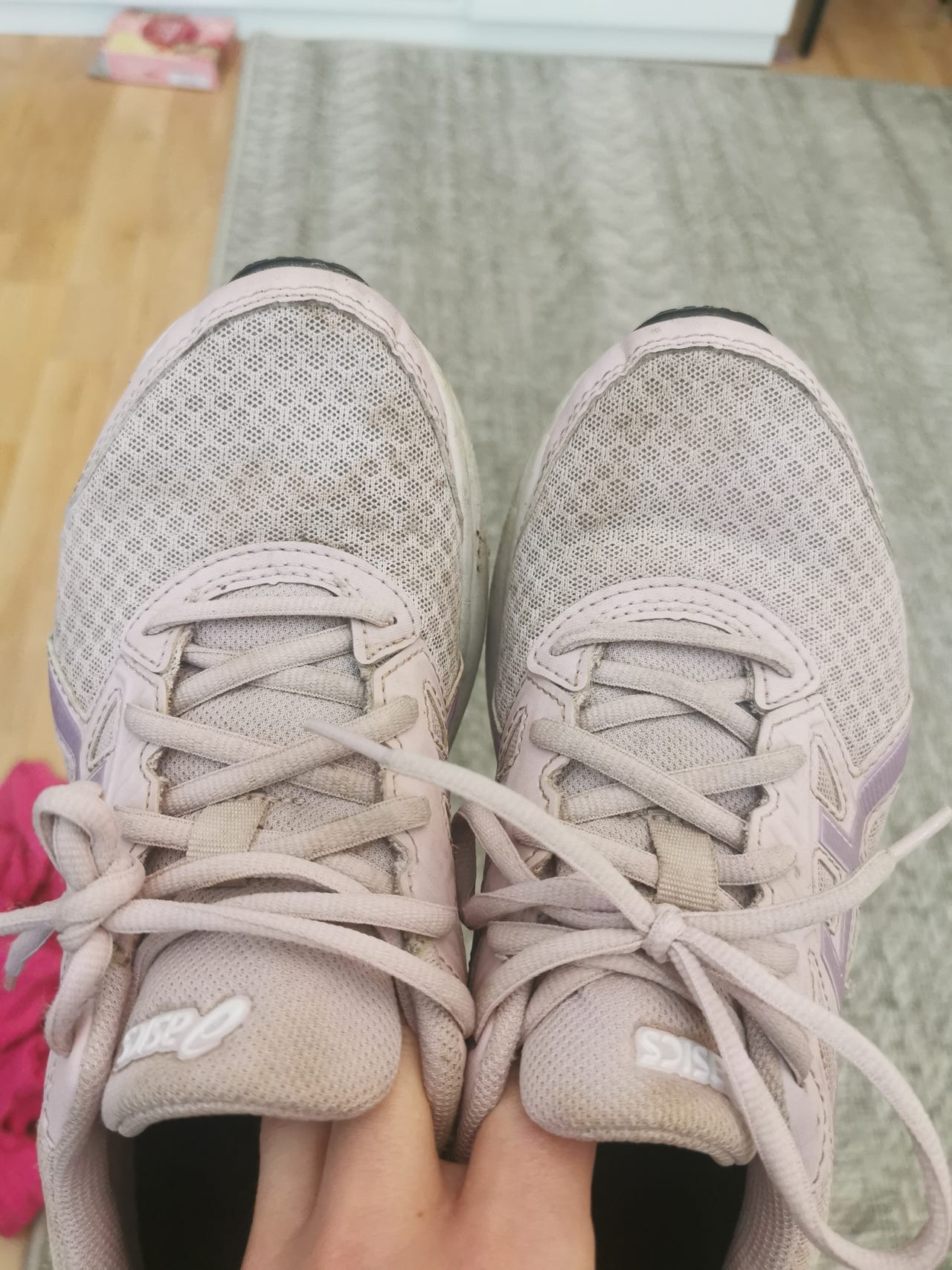 Asics juoksukengät koko 39,5 vaaleanlila