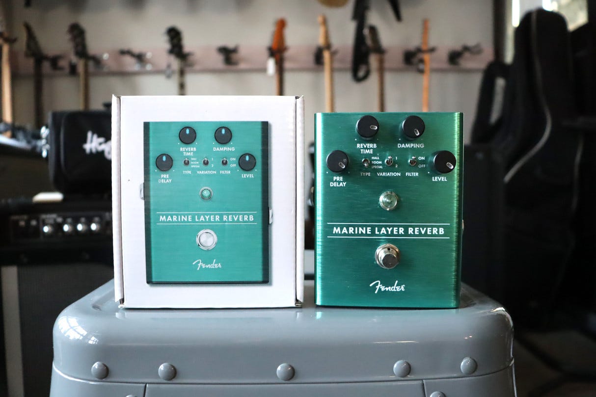Fender Marine Layer Reverb efektipedaali