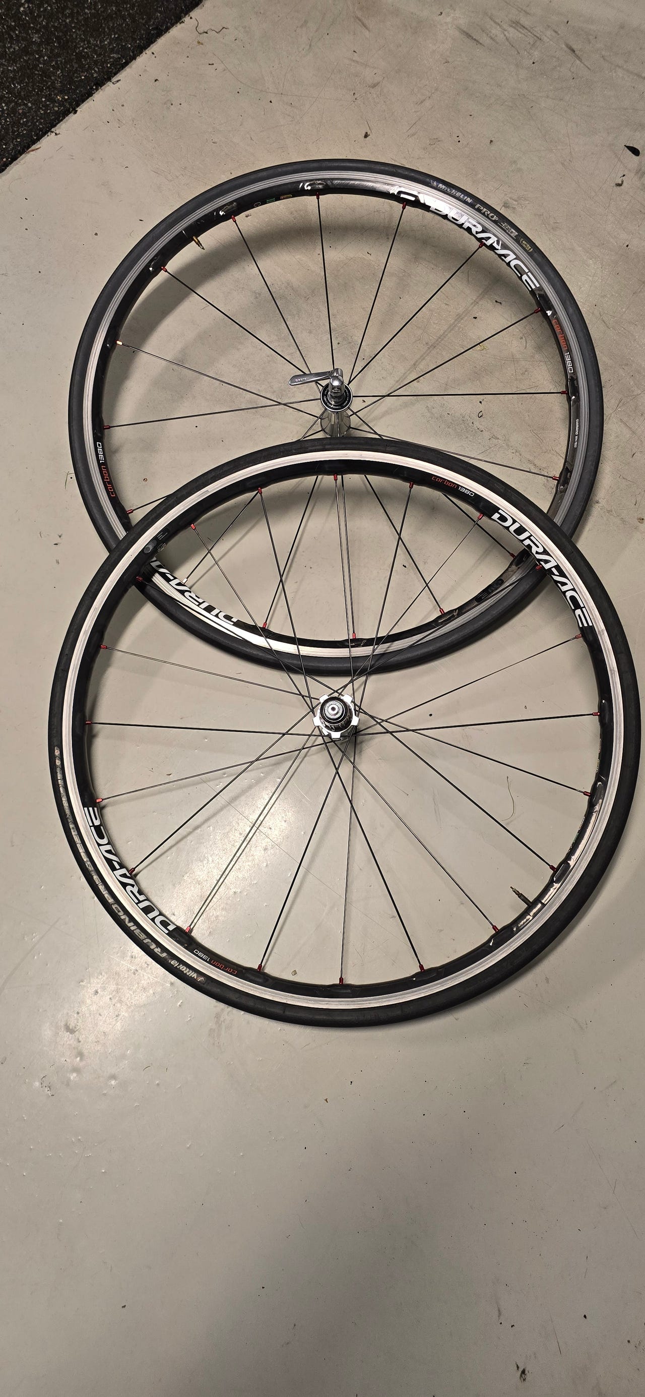 Shimano Dura-Ace WH-7850 Carbon 1380 maantiekiekkosarja | Tori