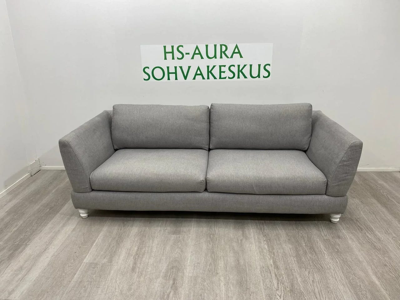 Harmaa Laadukas 3 Istuttava Sohva – Ilmainen Toimitus