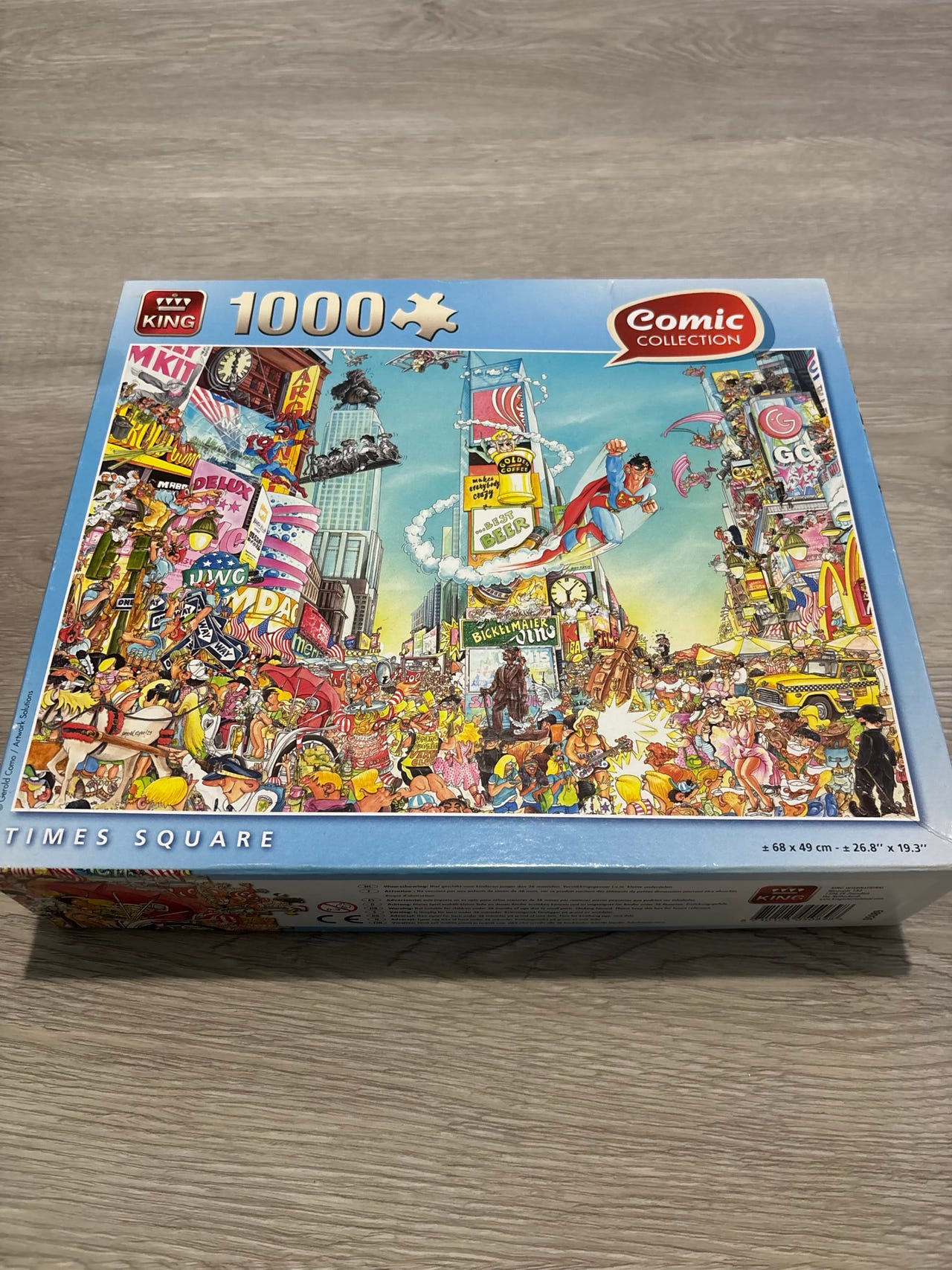 Palapeli 1000 palaa, Times Square Comic Collection