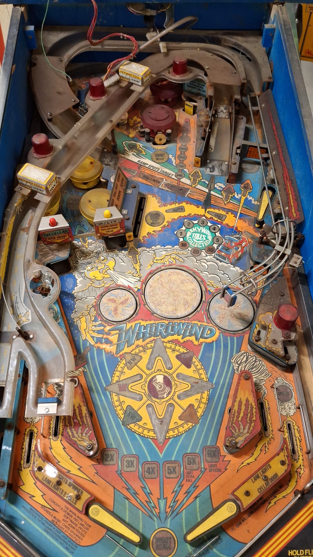 Whirlwind flipperi projekti