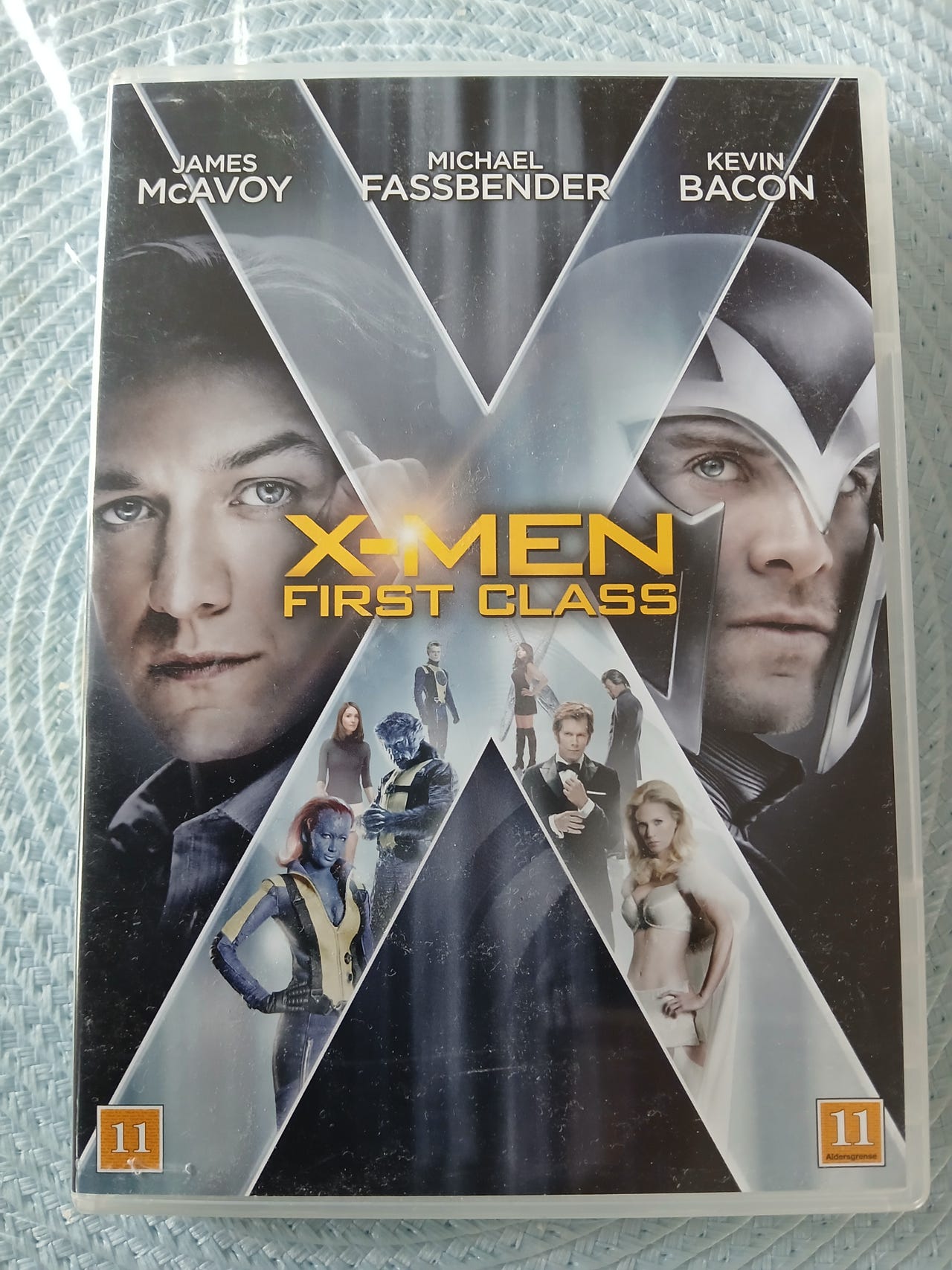X-Men First Class DVD