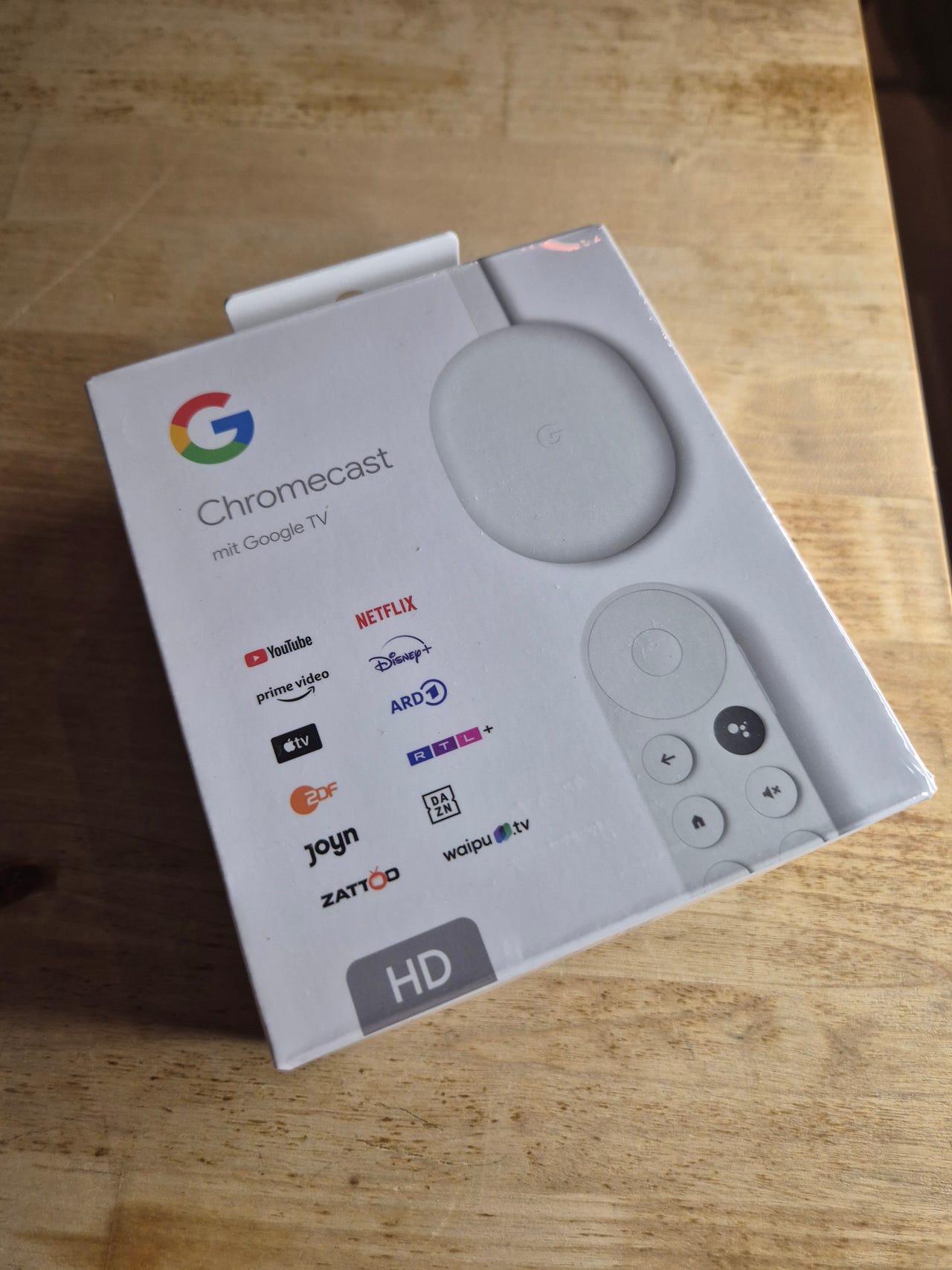 Uusi avaamaton Chromecast with Google TV (HD) – muoveissa