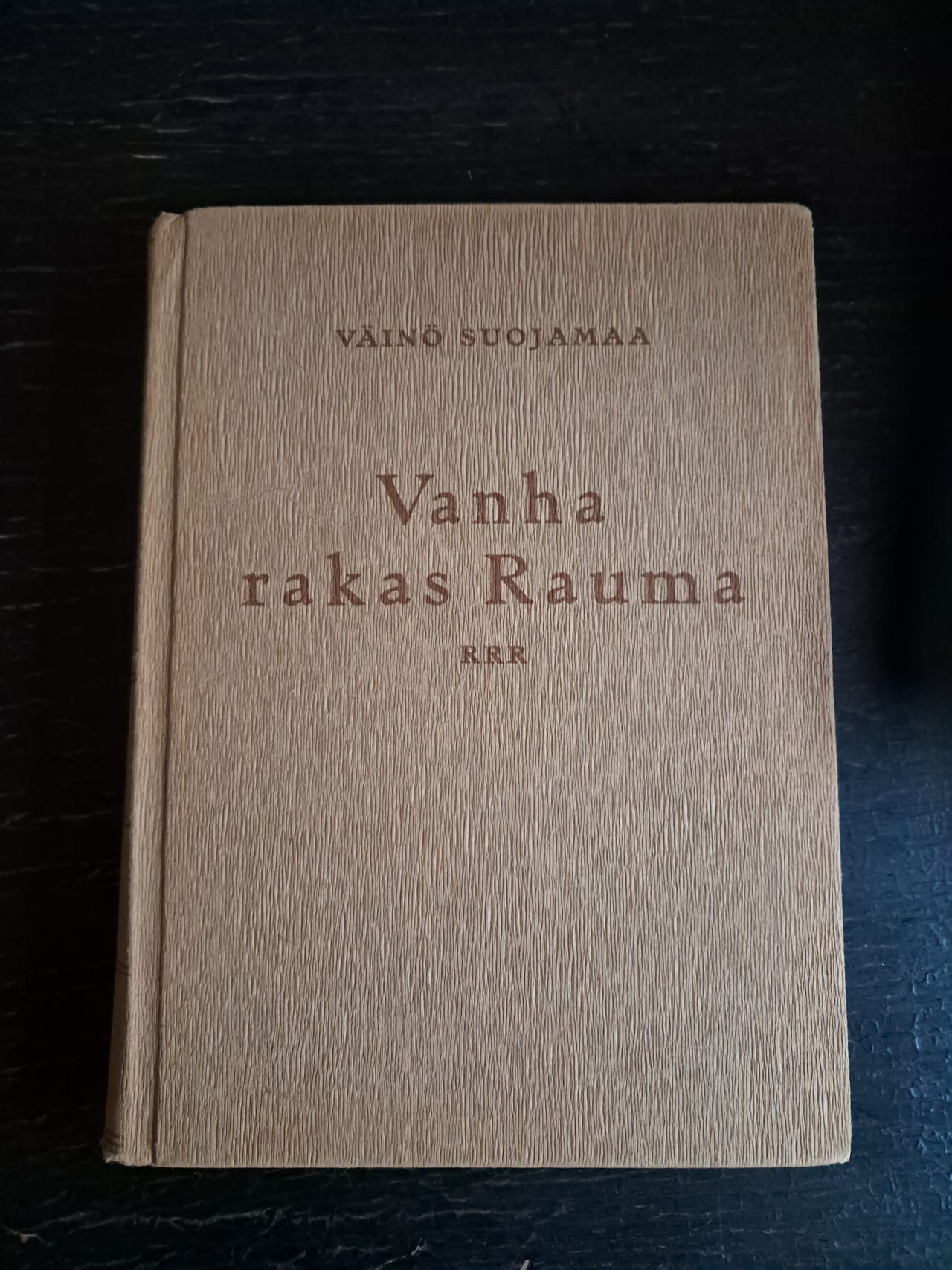 Väinö Suojamaa: Vanha rakas Rauma -kirja
