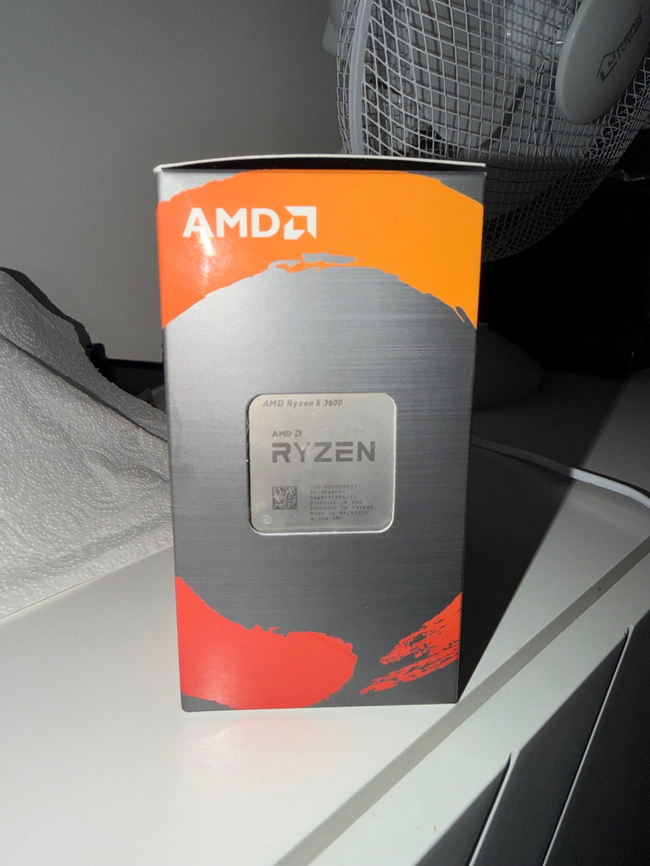 AMD Ryzen 5 3600 + Wraith Stealth -vakiotuuletin.