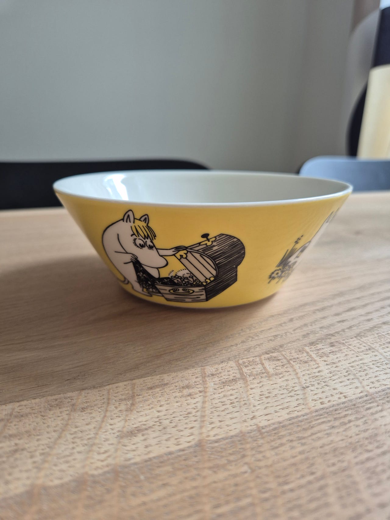 Muumikulho Niiskuneiti ja aarrearkku