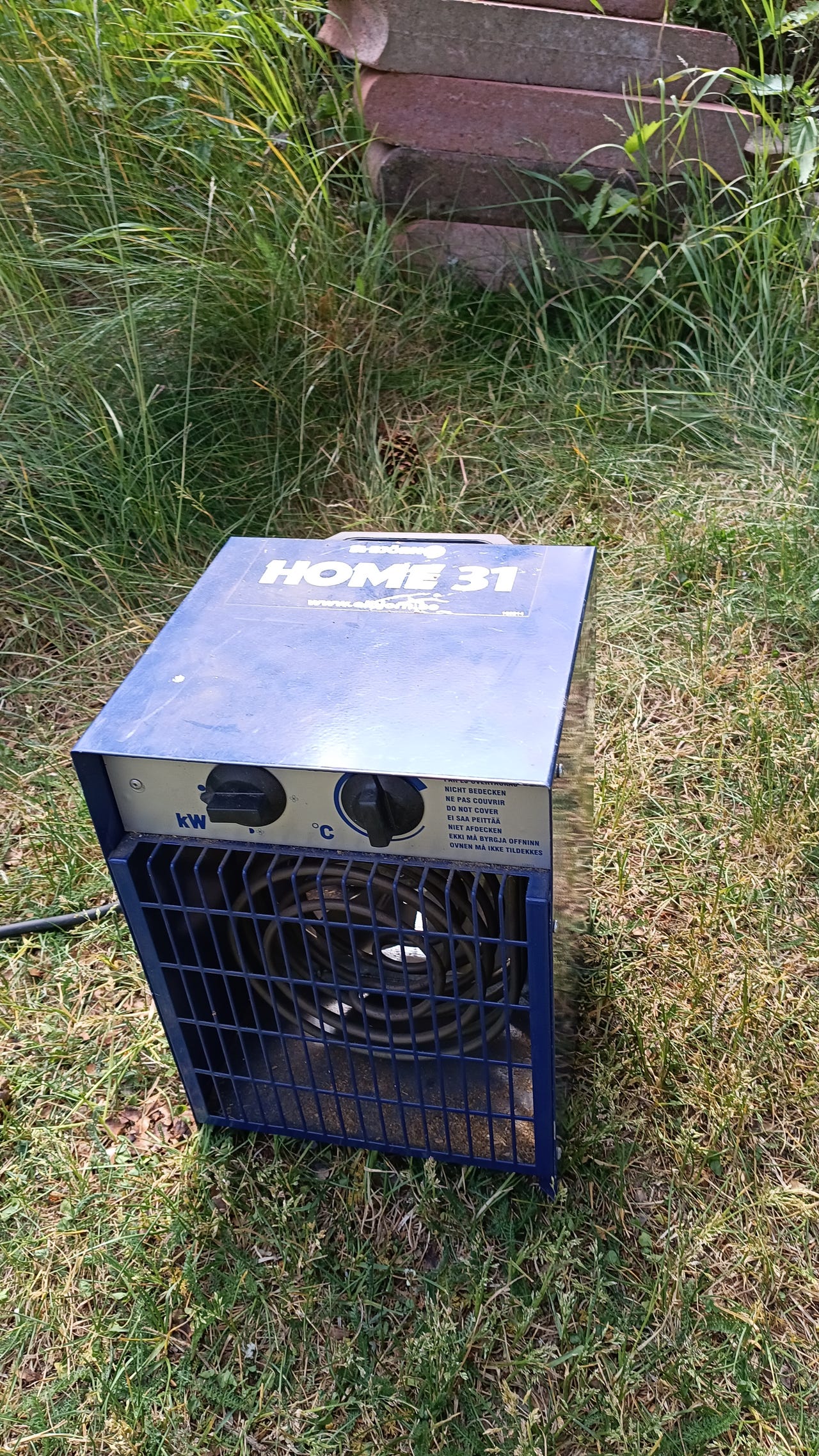 El-Björn Home 31 sähkölämmitin 3,3 kW sininen