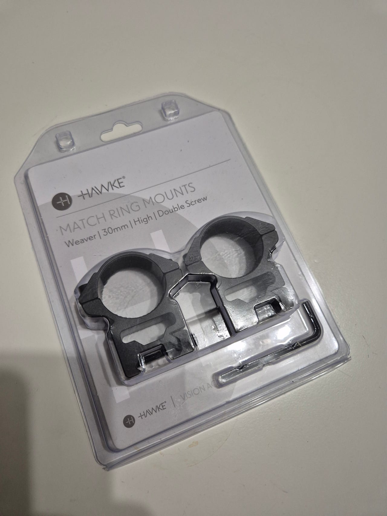 Hawke 30mm kiikarinjalat Picatinny High