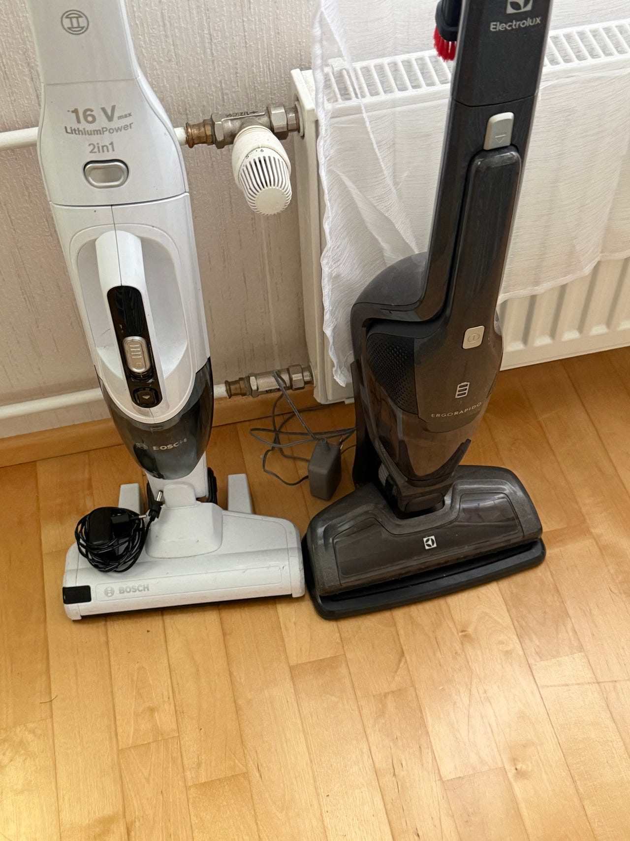 Bosch ja Electrolux varsi imuri