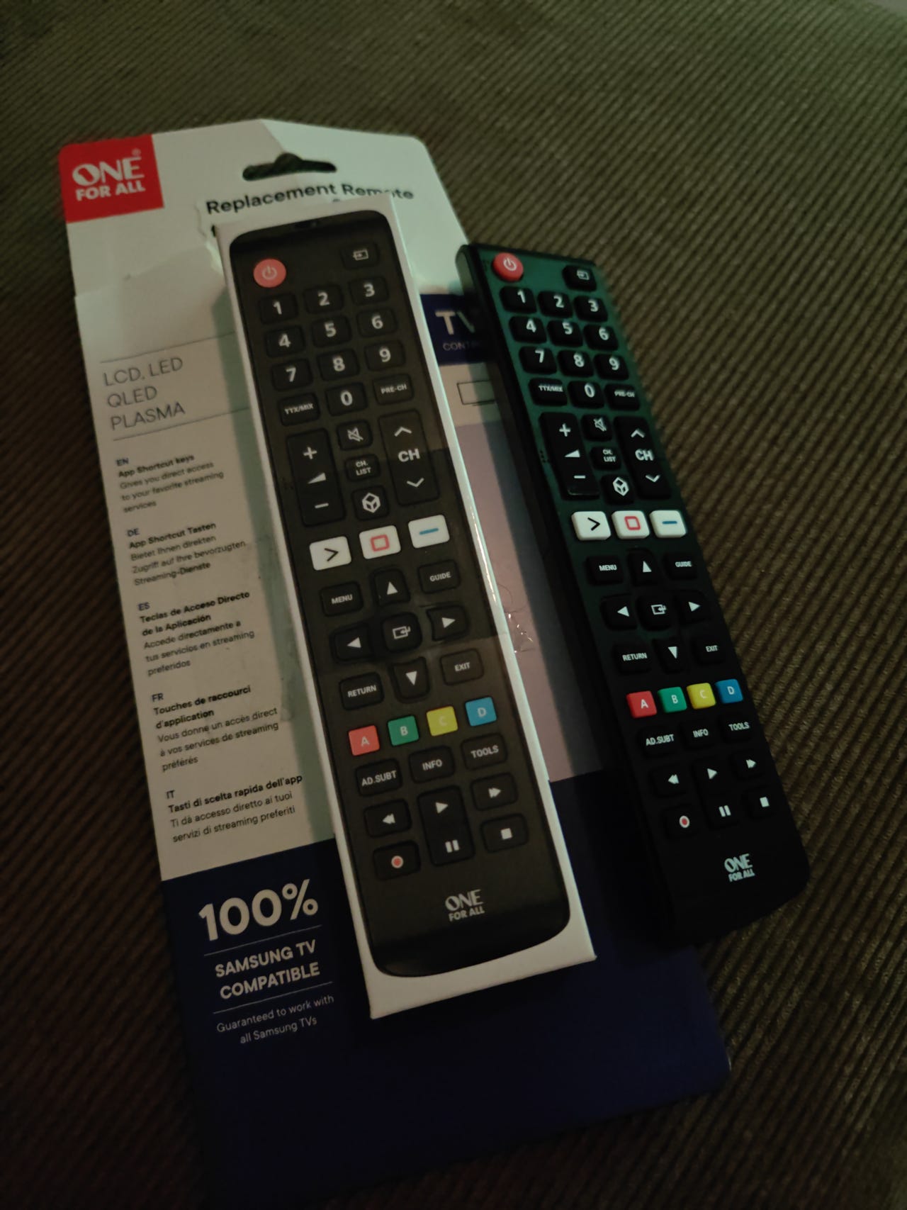 Samsung kaukosäädin televisiolle