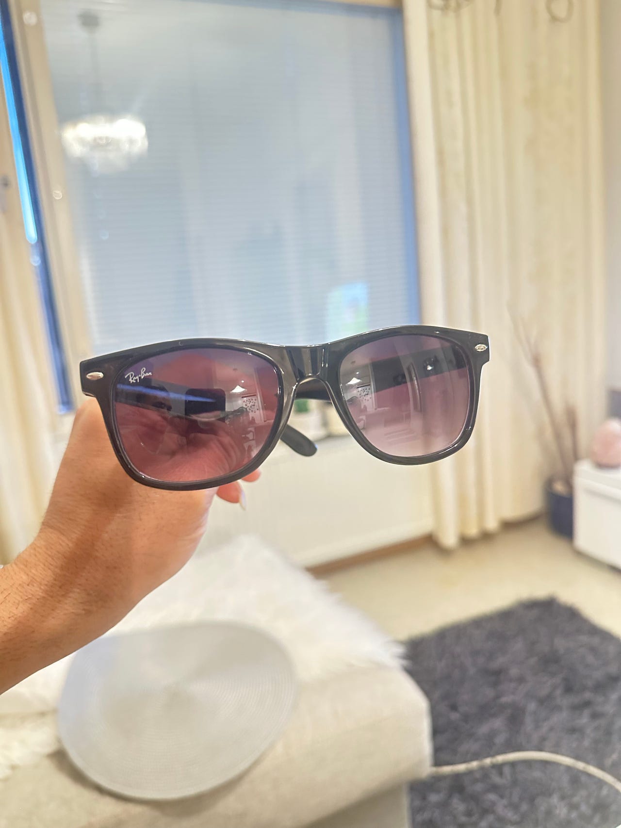 Ray-Ban Wayfarer RB2140 aurinkolasit 56 musta unisex