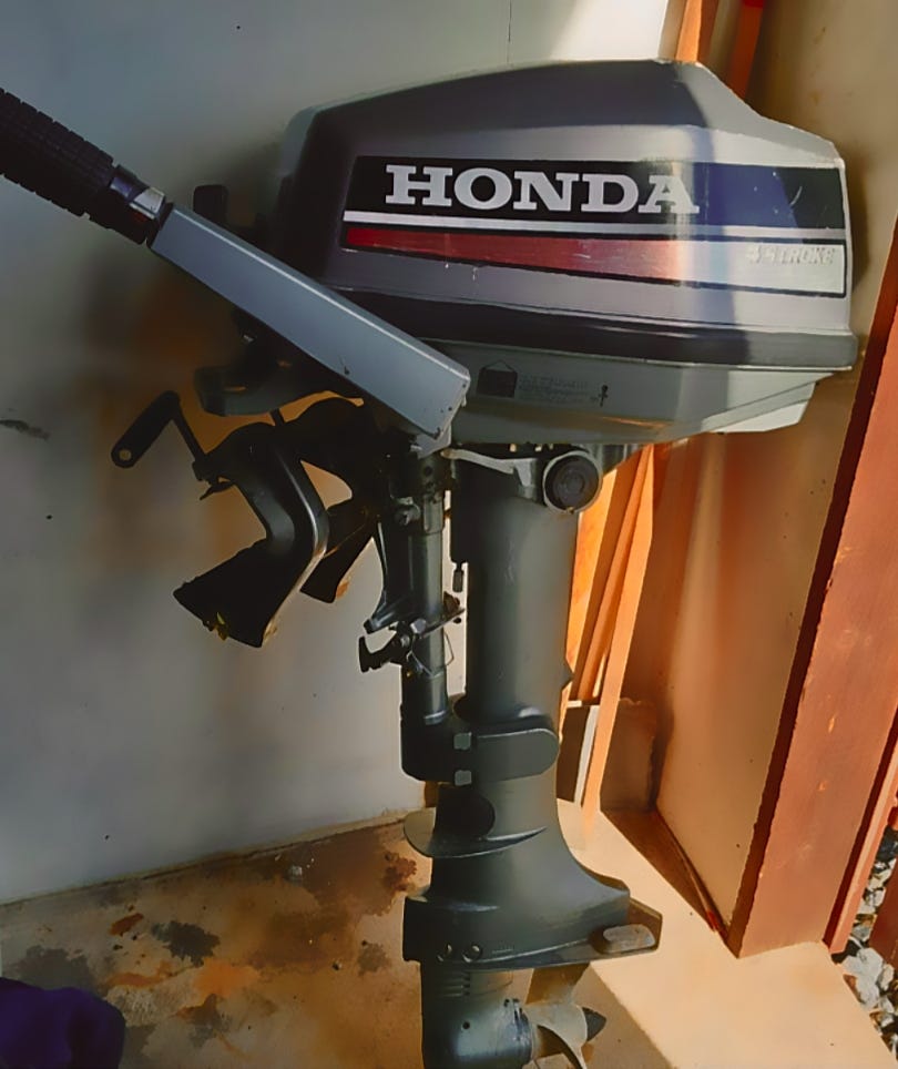 Honda 5hp perämoottori