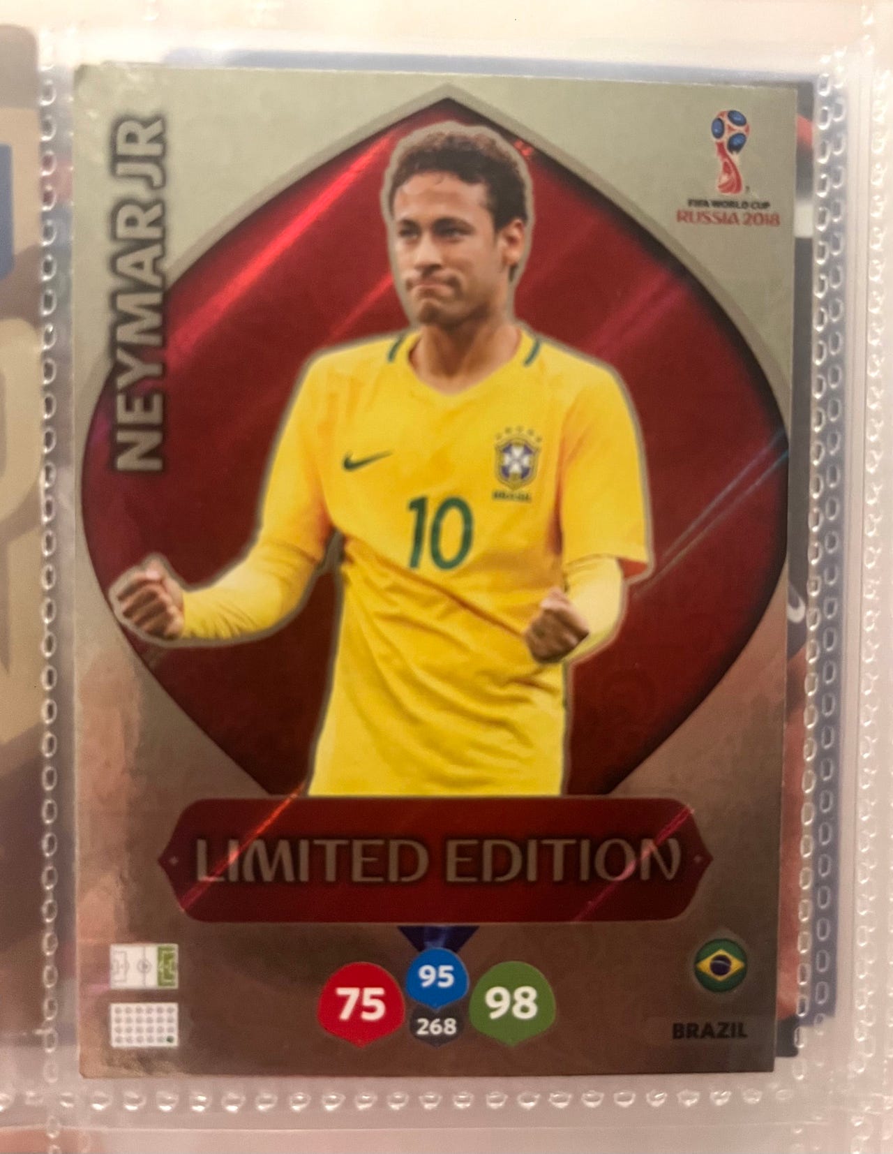 Neymar Jr Limited Edition -kortti