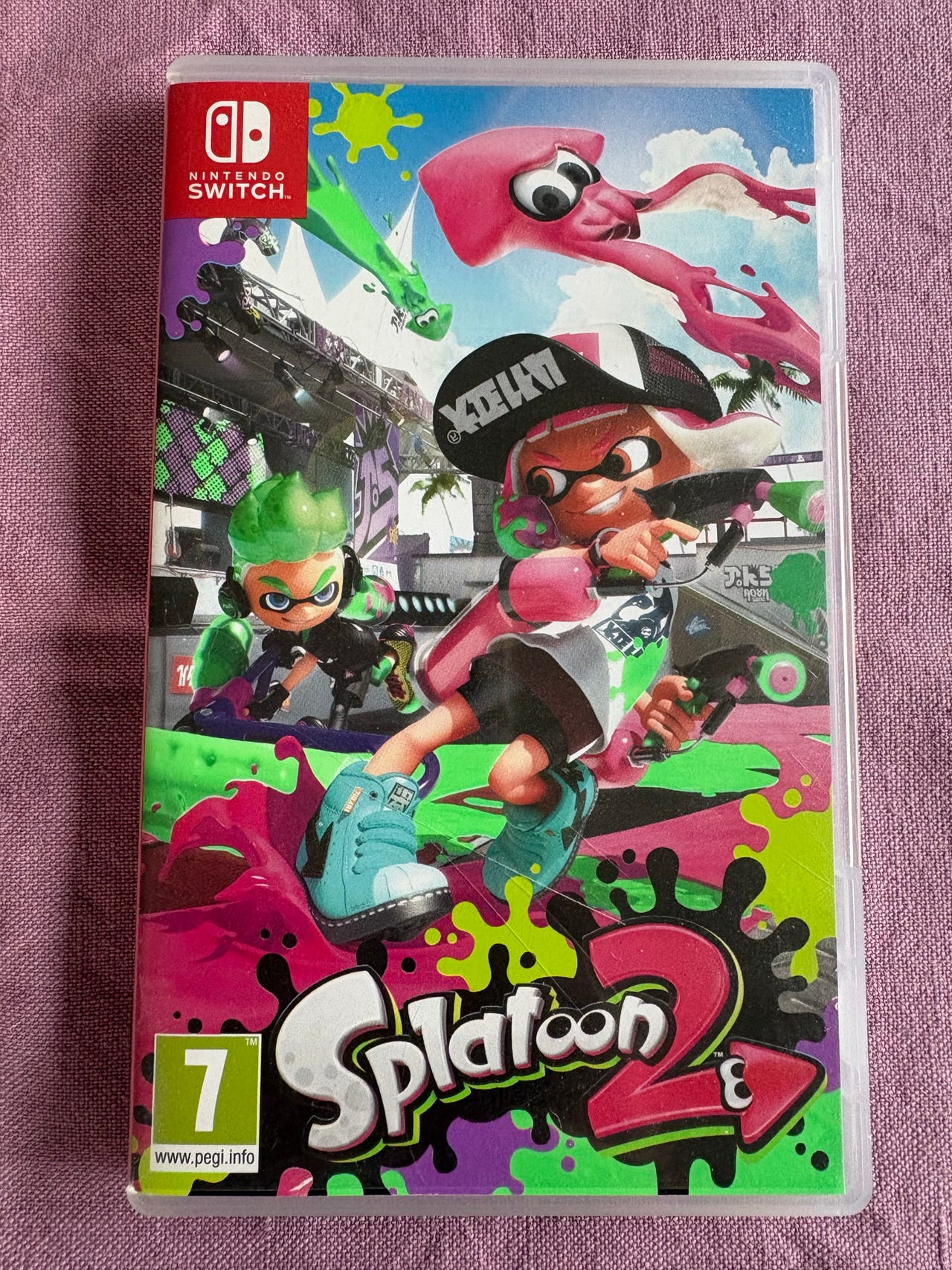 Nintendo Switch Splatoon 2 -peli