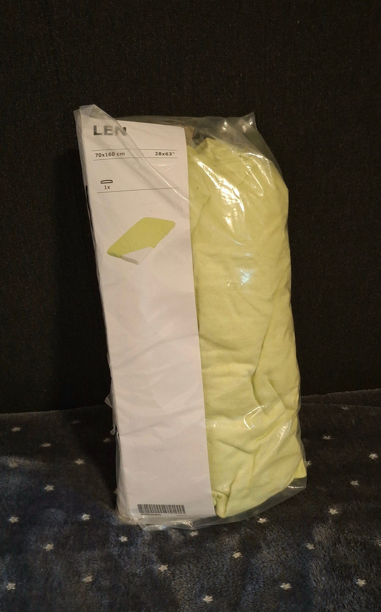 Muotoonommeltu lakana 70×160