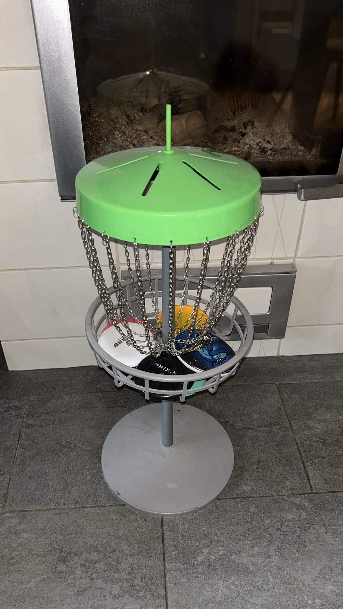 Mini frisbeegolf kori