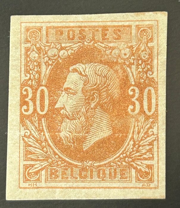 Belgia 1869/1883 - Liggende Leeuw + Leopold II Uudet tyypit - O