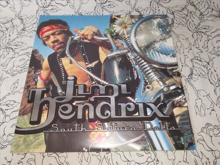 The Jimi Hendrix Experience - South Saturn Delta - Title in Silve