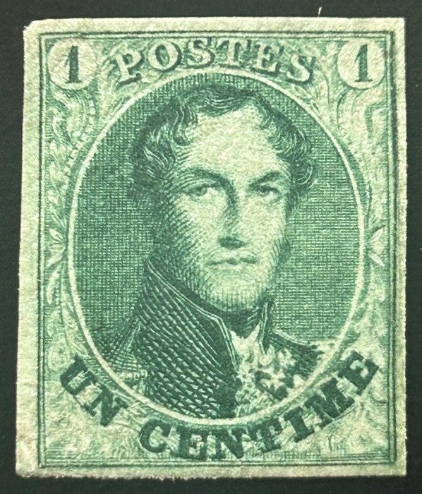 Belgia 1861 - Leopold I - Pitkänmuotoinen medaali - ilman vesil